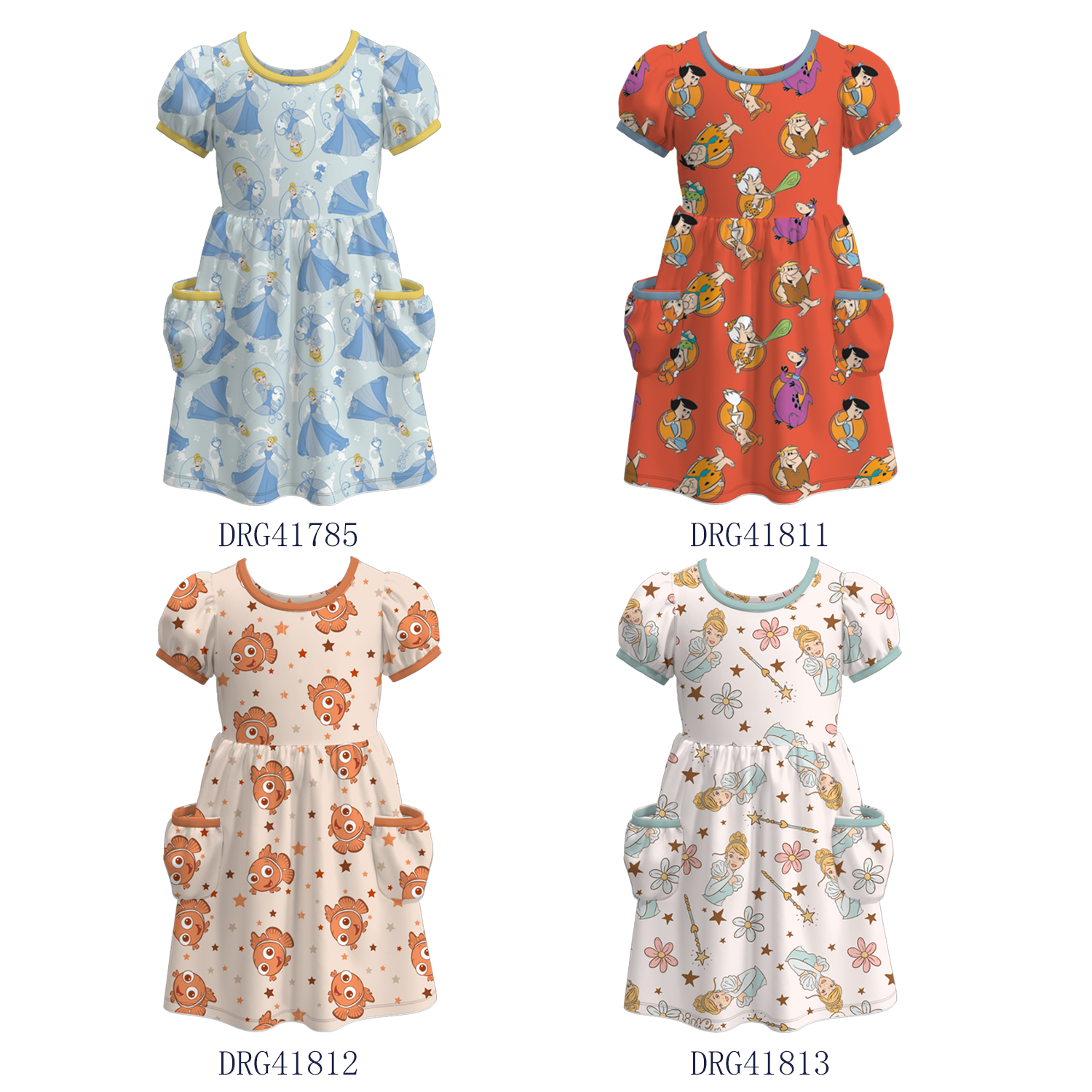 Elegant and Cute Princess Dress, Summer Short Dress C7128 main image 0