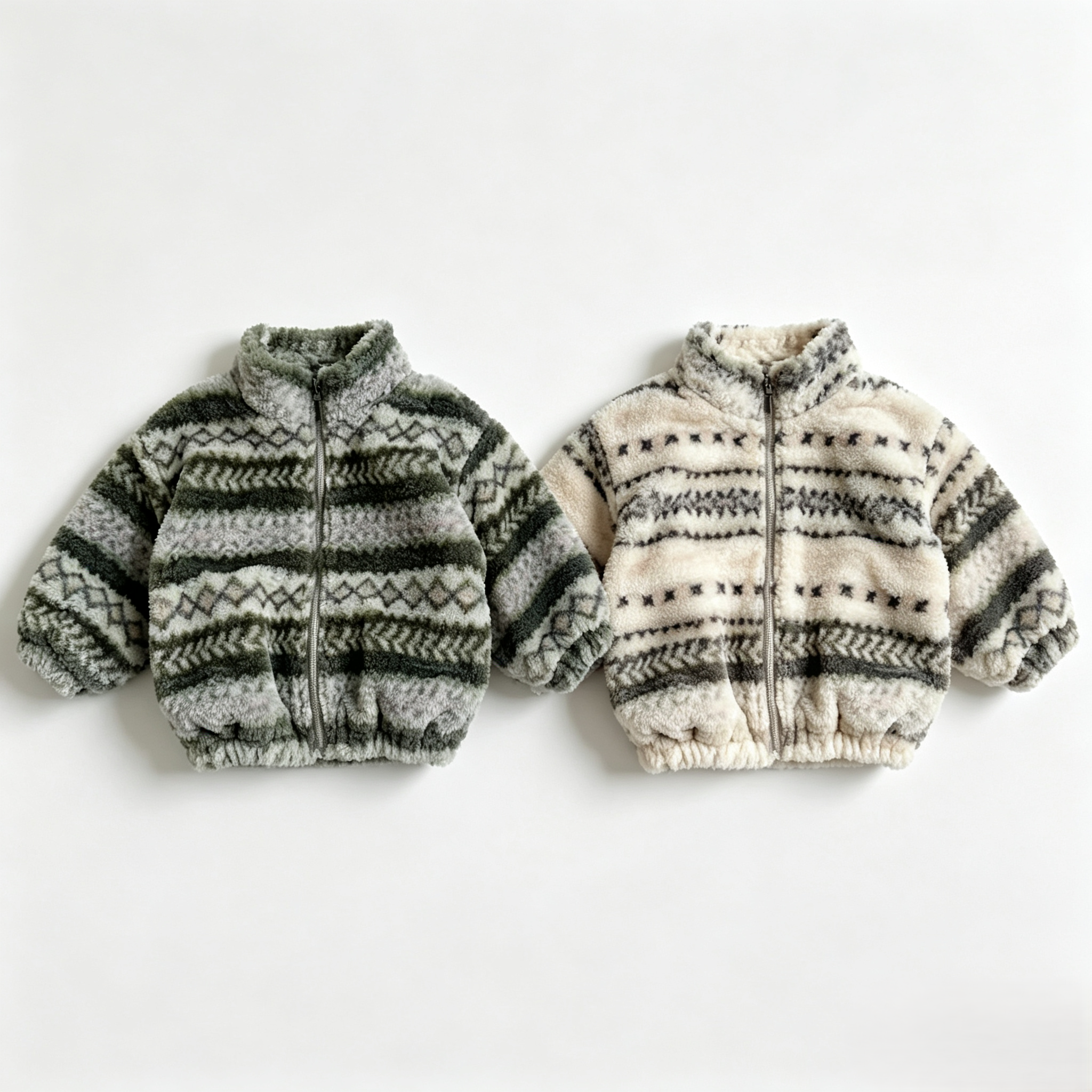 (Pre Order 2 Weeks)Toddler Unisex Fall&Winter Fleece Coat
