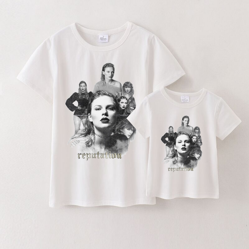 (Pre Order)Mommy & Me TS White Cotton T-shirt