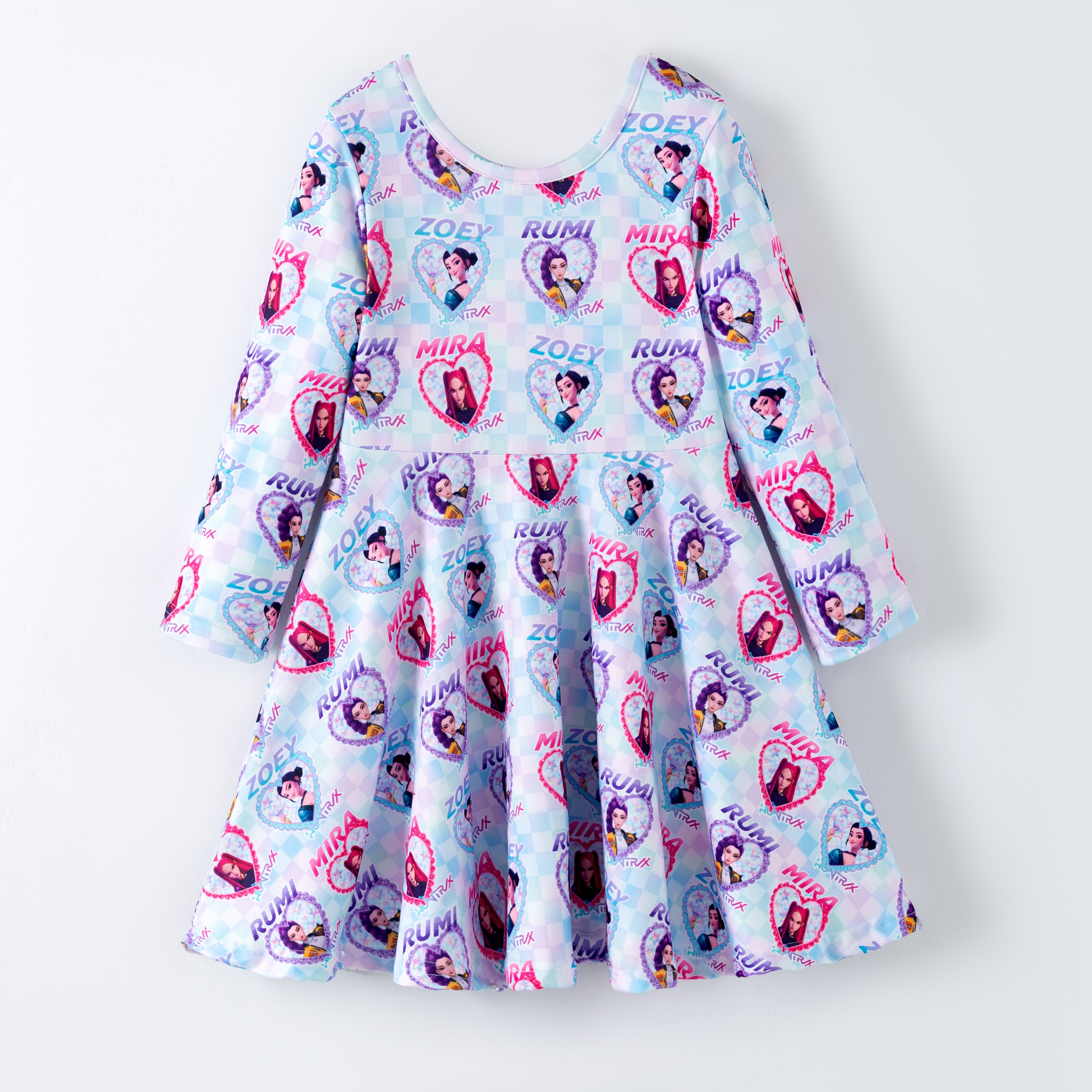 (Pre Order,Prepack Zone)Girls Movie Character Print Dress(Mix Size)
