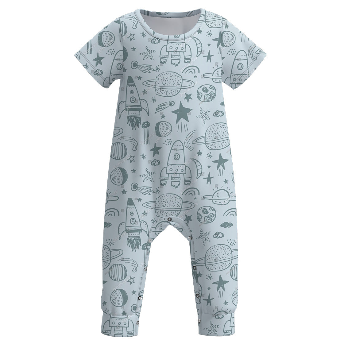 (Pre Order)Boy's Space-themed Romper