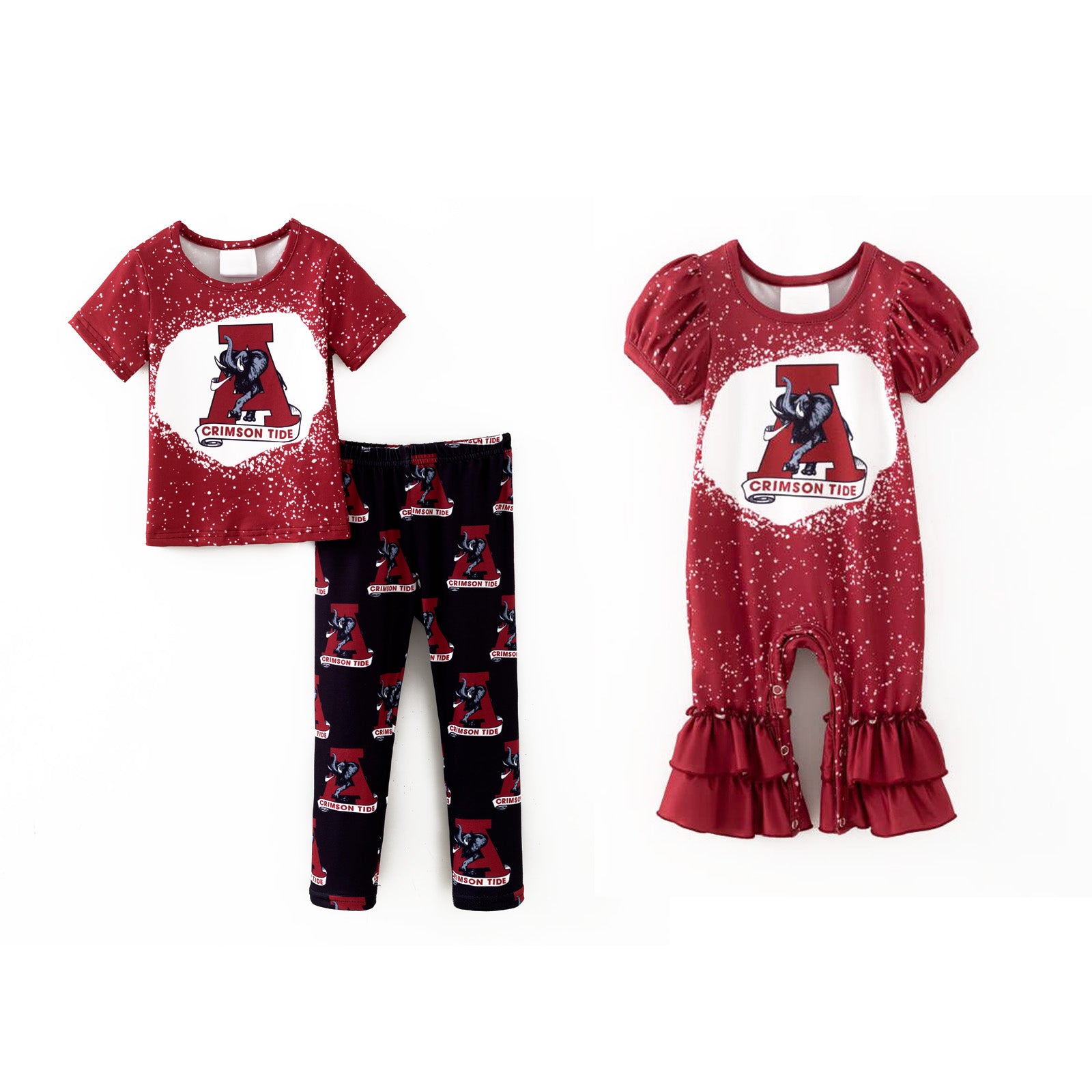 (Pre Order,Prepack Zone)Family Football Print Set&Romper(Mix Size)