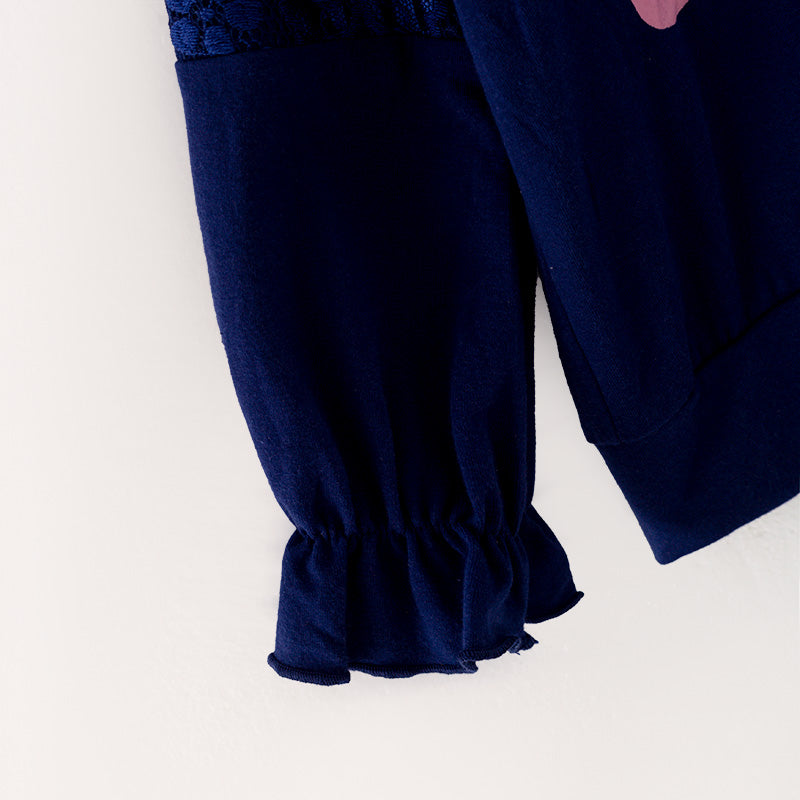 (In Stock G26-05-02)Girls Jesus Print T-shirt