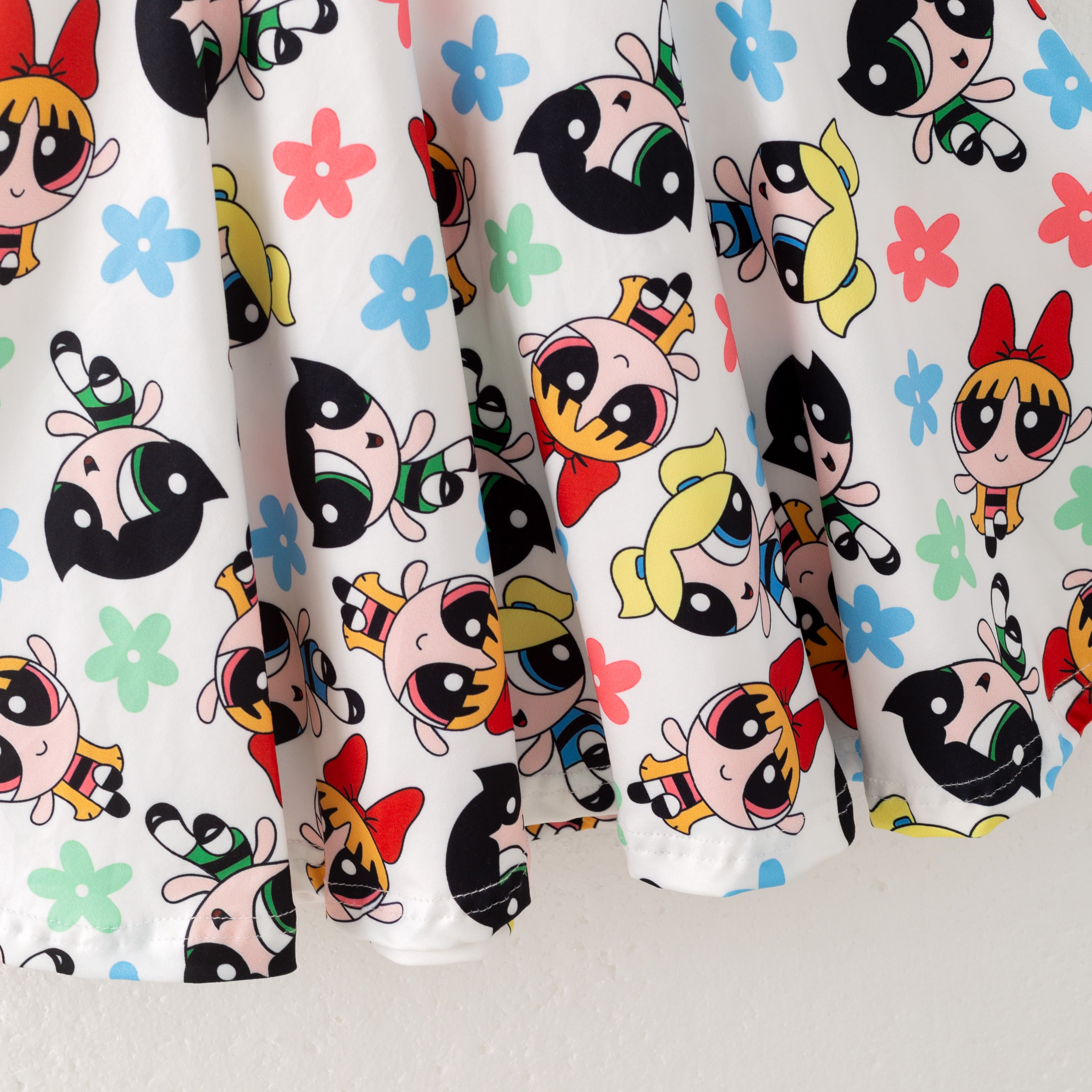 (Pre Order)Girls Spring&Summer Cartoon Print Dress
