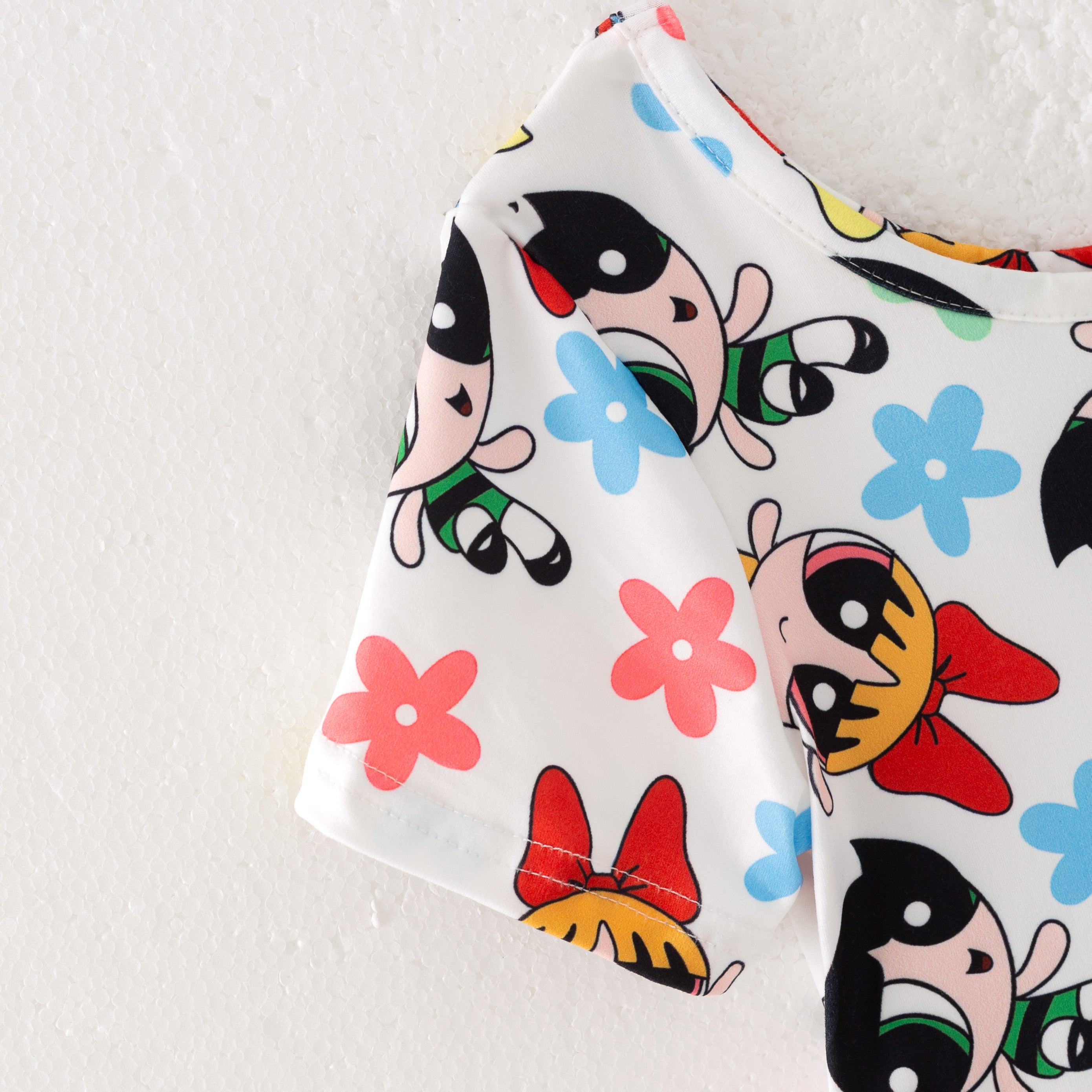 (Pre Order)Girls Spring&Summer Cartoon Print Dress