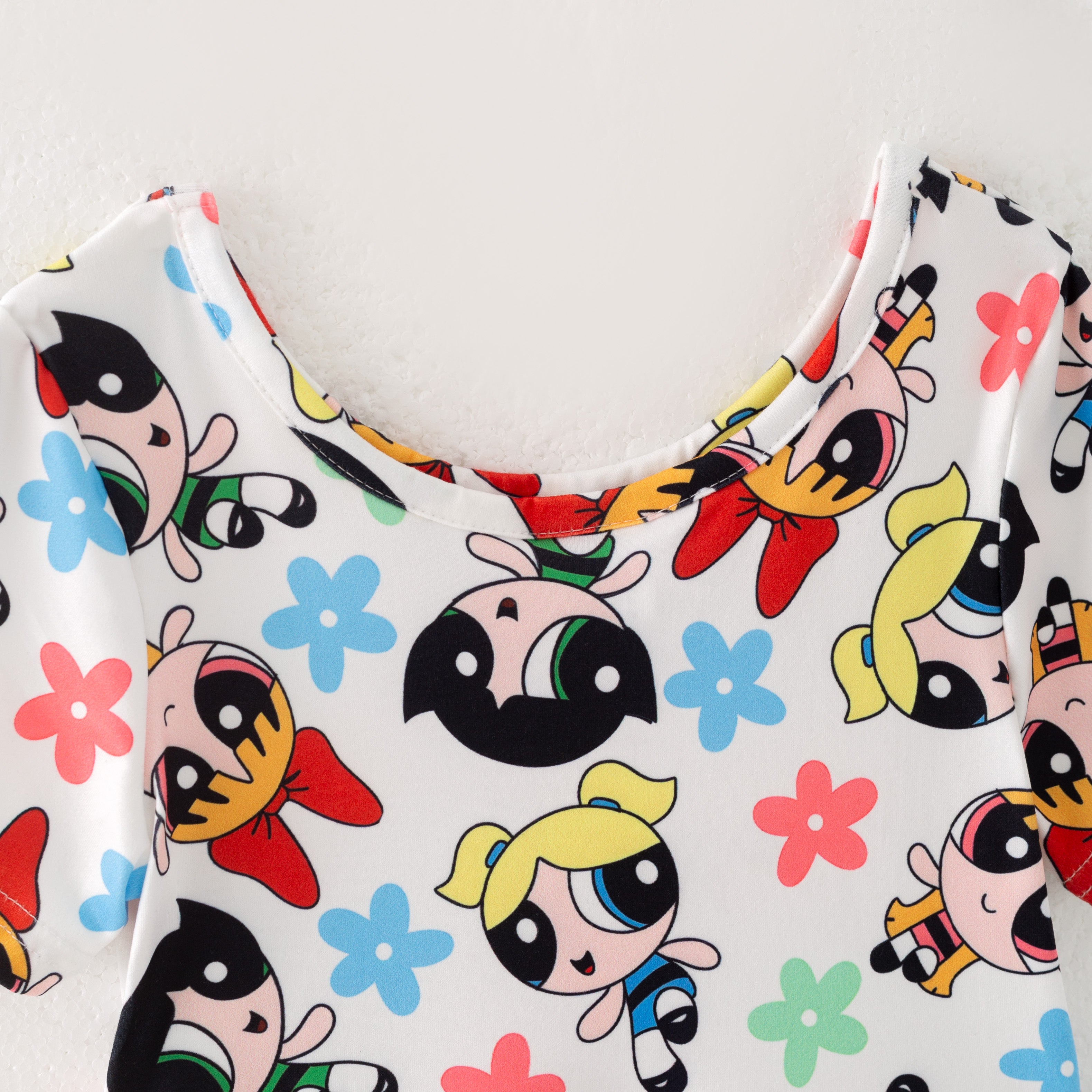 (Pre Order)Girls Spring&Summer Cartoon Print Dress