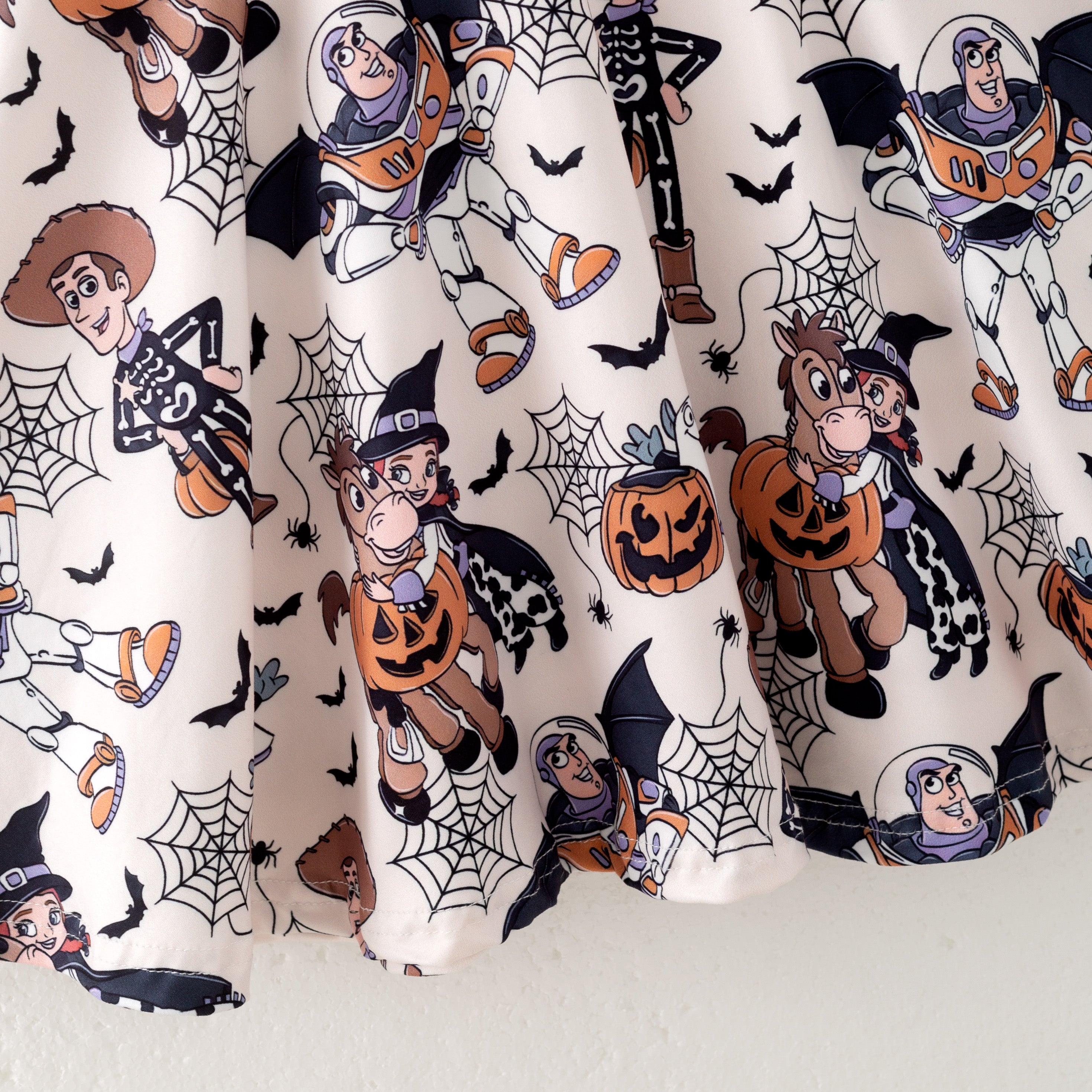 (Pre Order)Girls Fall Cartoon Print Dress