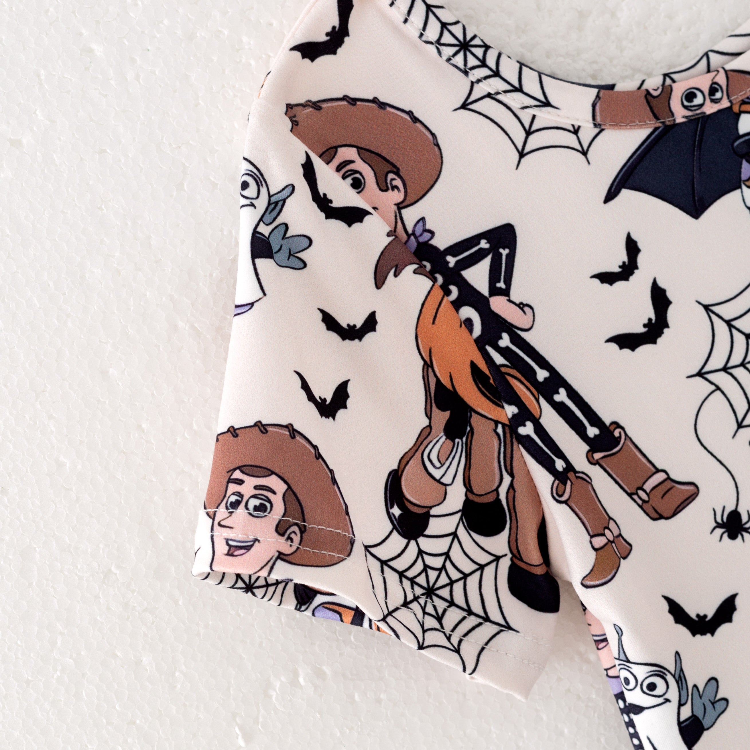 (Pre Order)Girls Fall Cartoon Print Dress