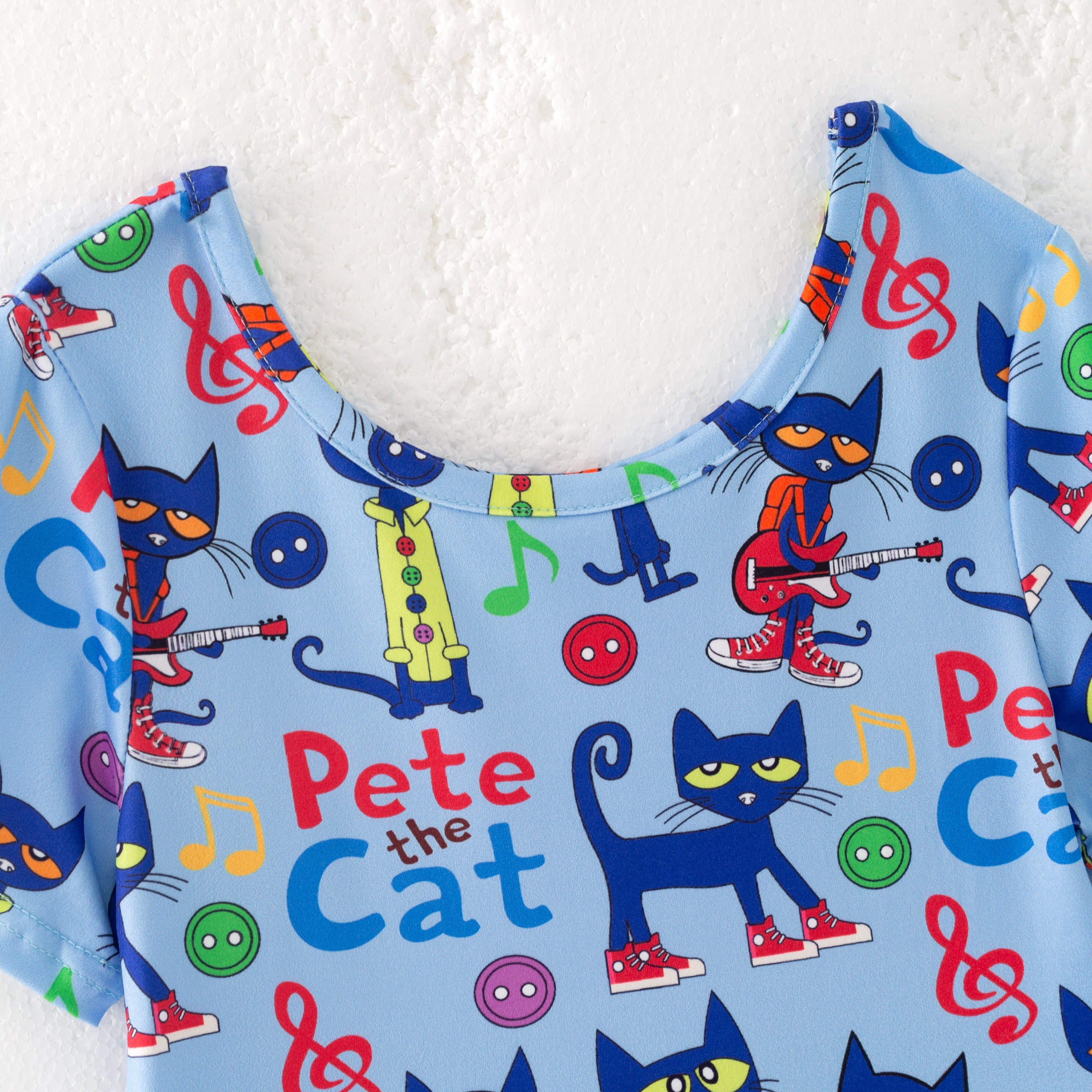 (Pre Order)Girls Fall Cartoon Print Dress