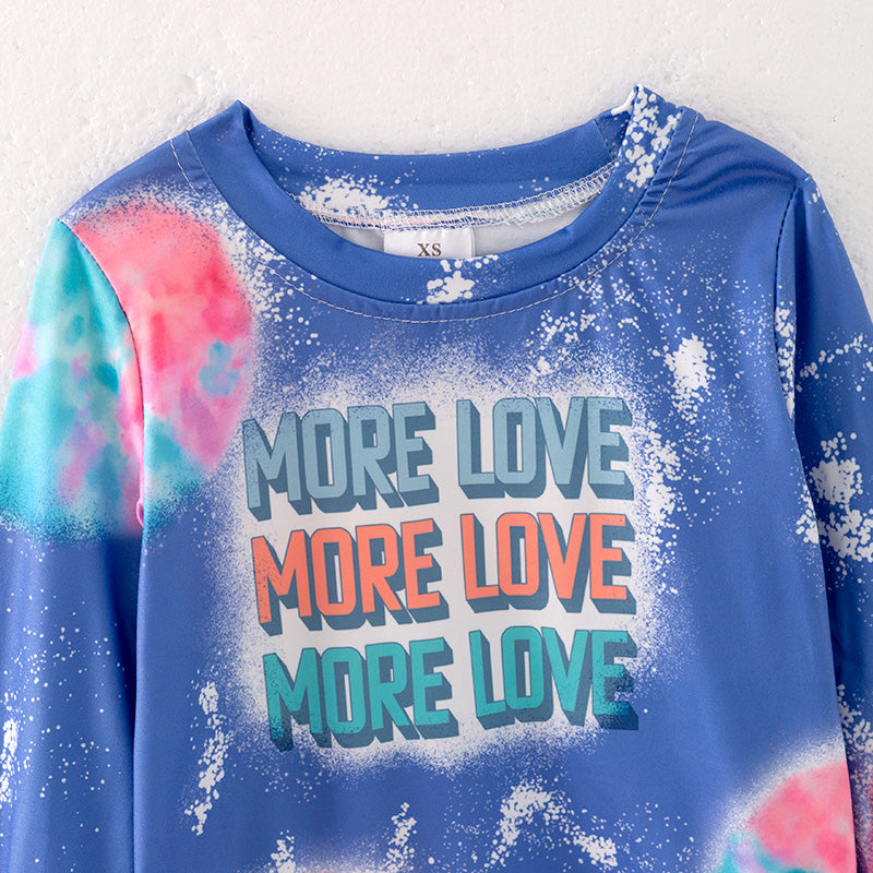 (In Stock)Mommy and Me MORE LOVE Print Top