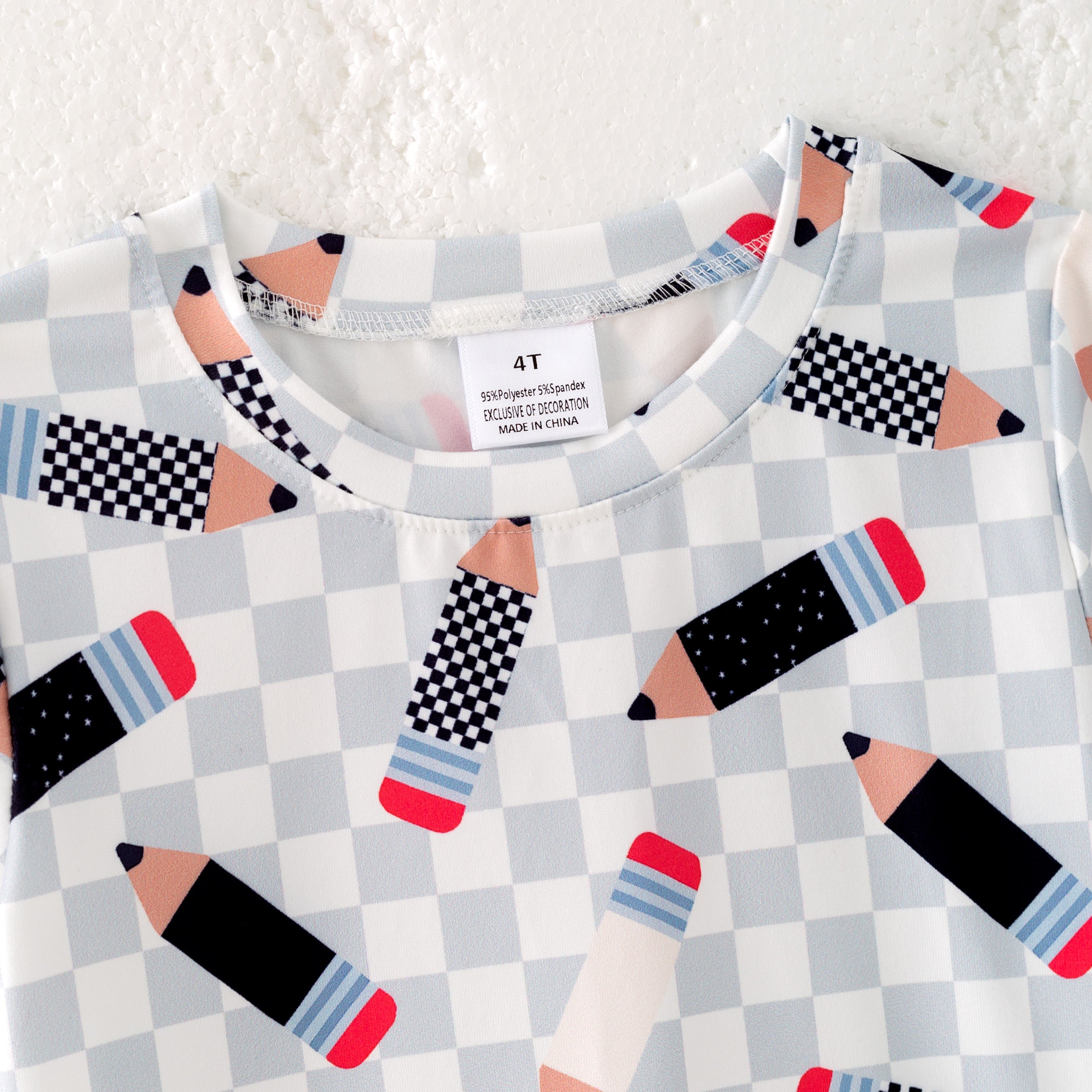 (Pre Order)Family Summer Back To School Print Dress,Set&Top