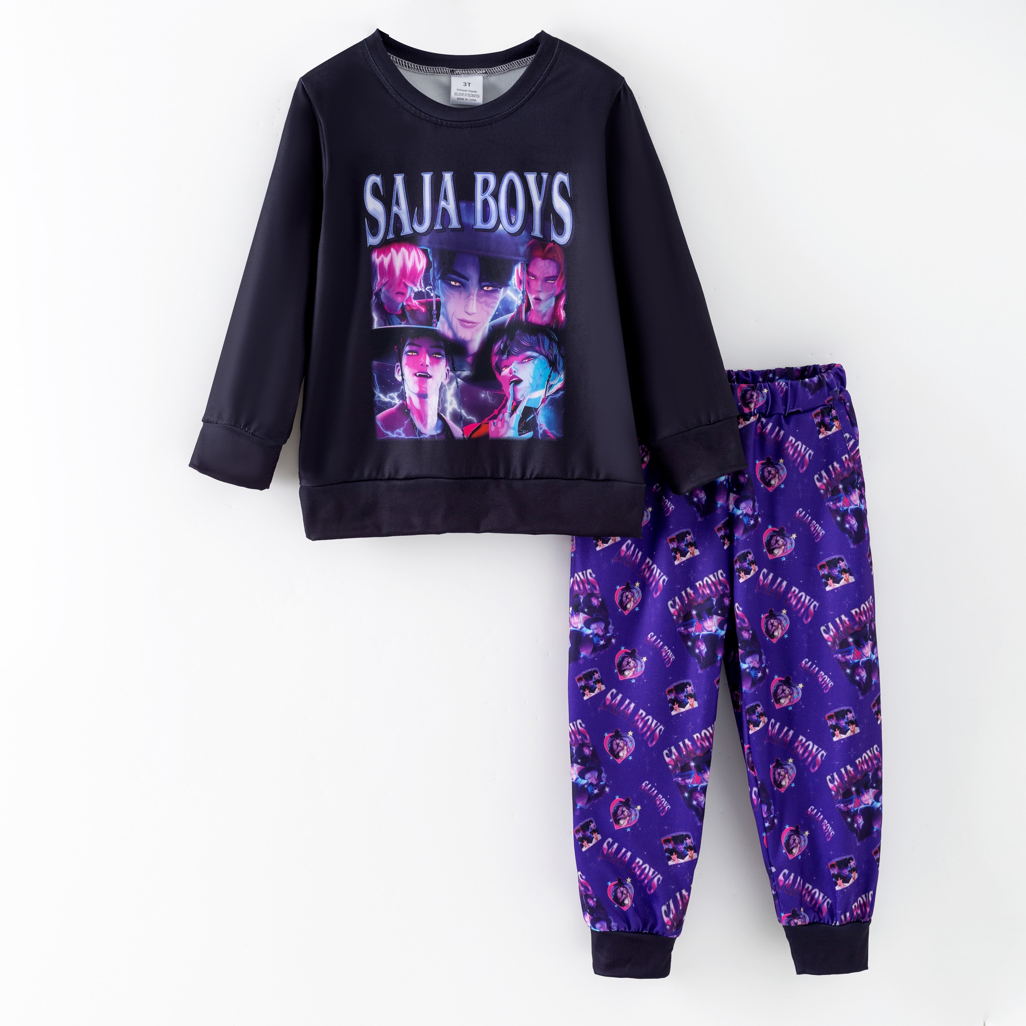 (Pre Order,Prepack Zone)Boys Movie Character Print Set(Mix Size)