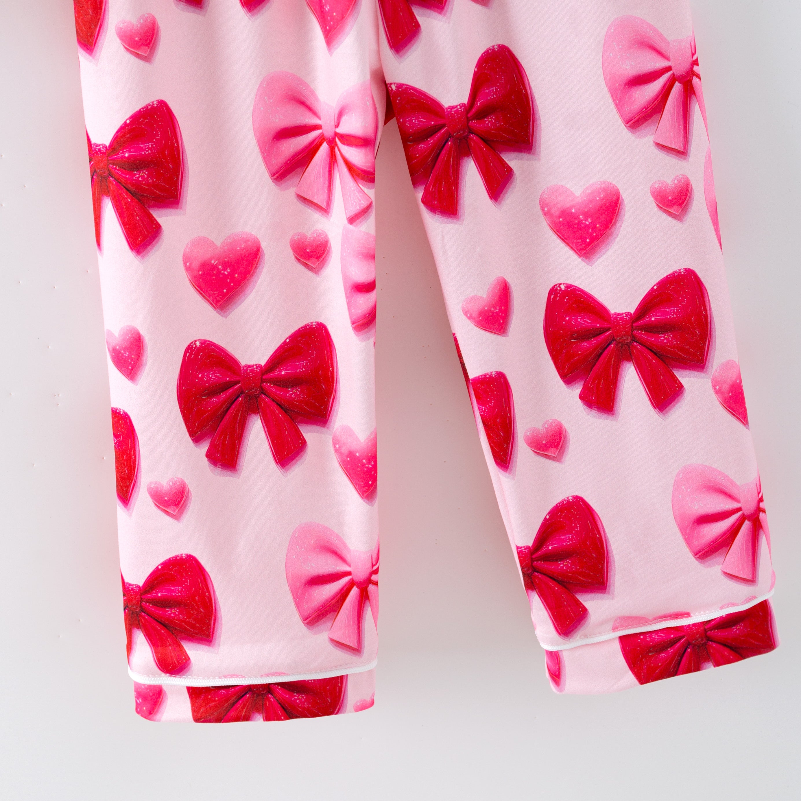 (Pre Order,Prepack Zone)Girls Valentine's Day Print Pajamas(Mix Size)