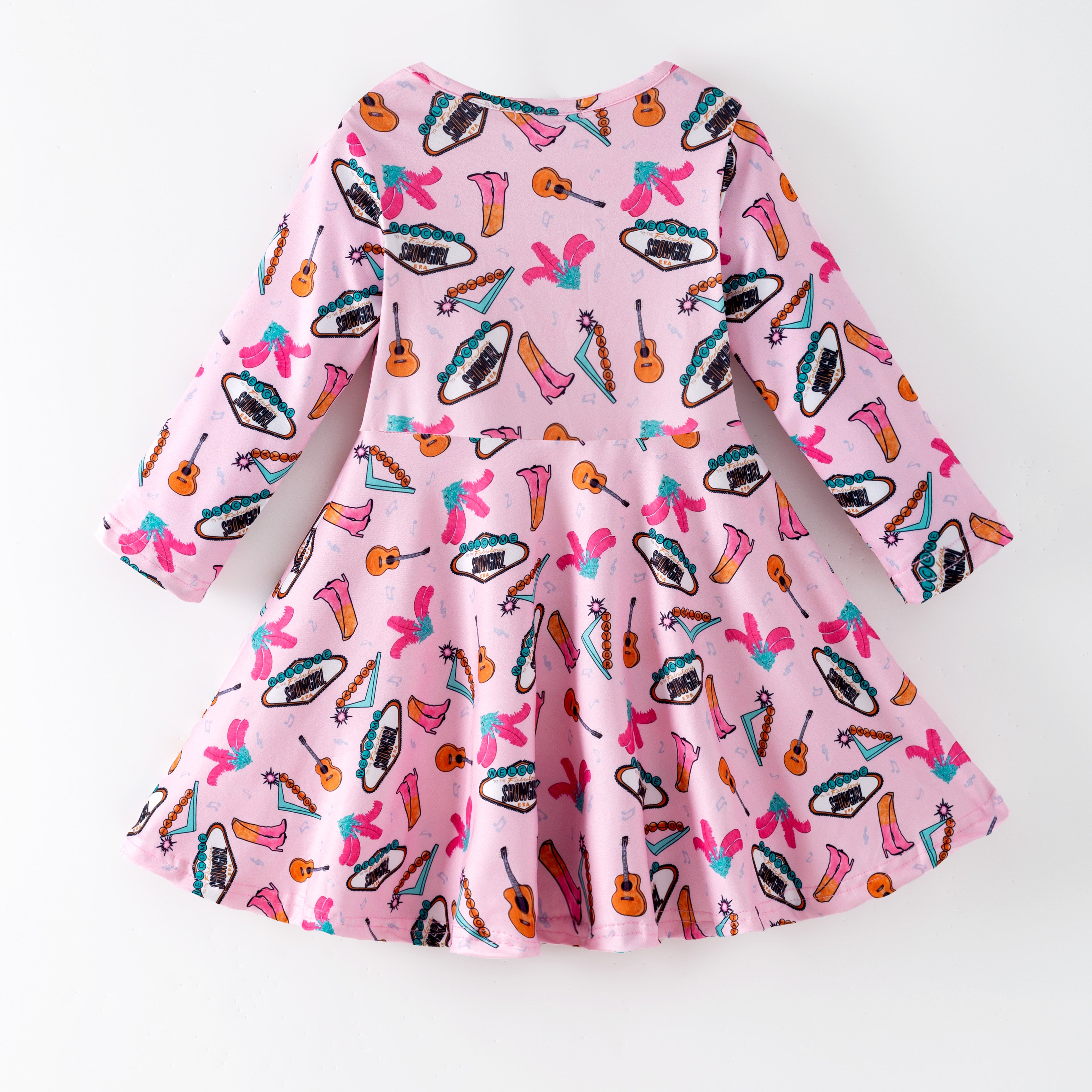 (Pre Order,Prepack Zone)Girls Movie Character Print Dress(Mix Size)