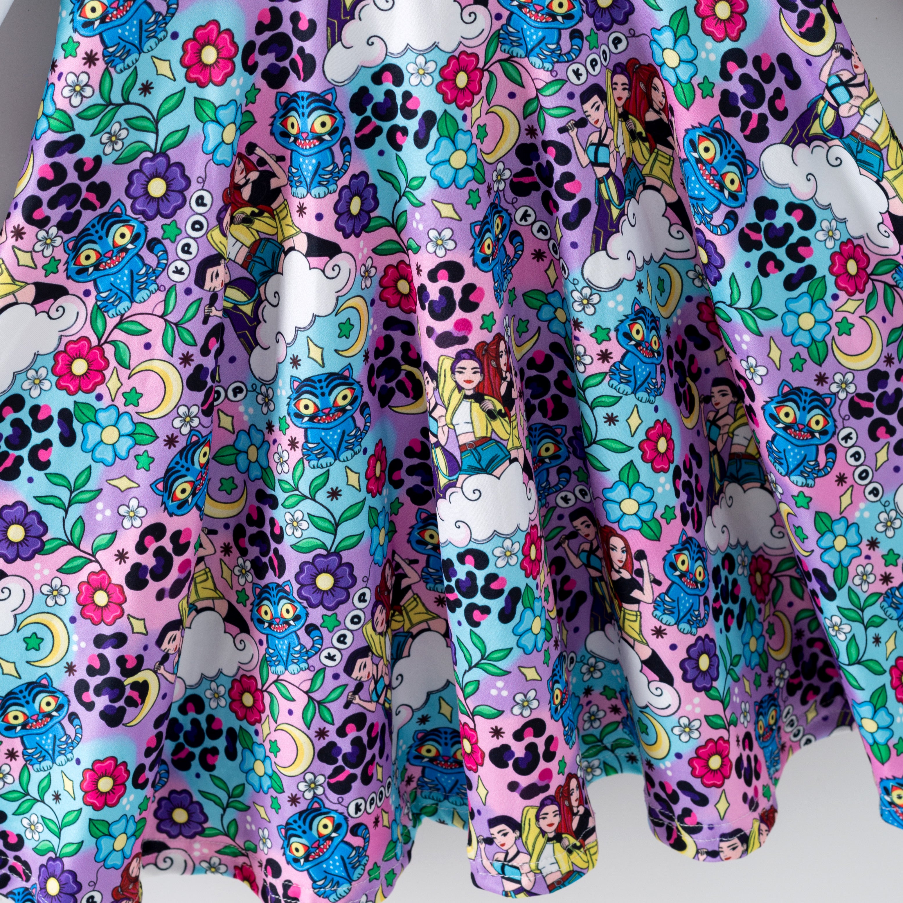 (Pre Order,Prepack Zone)Girls Movie Character Print Dress(Mix Size)