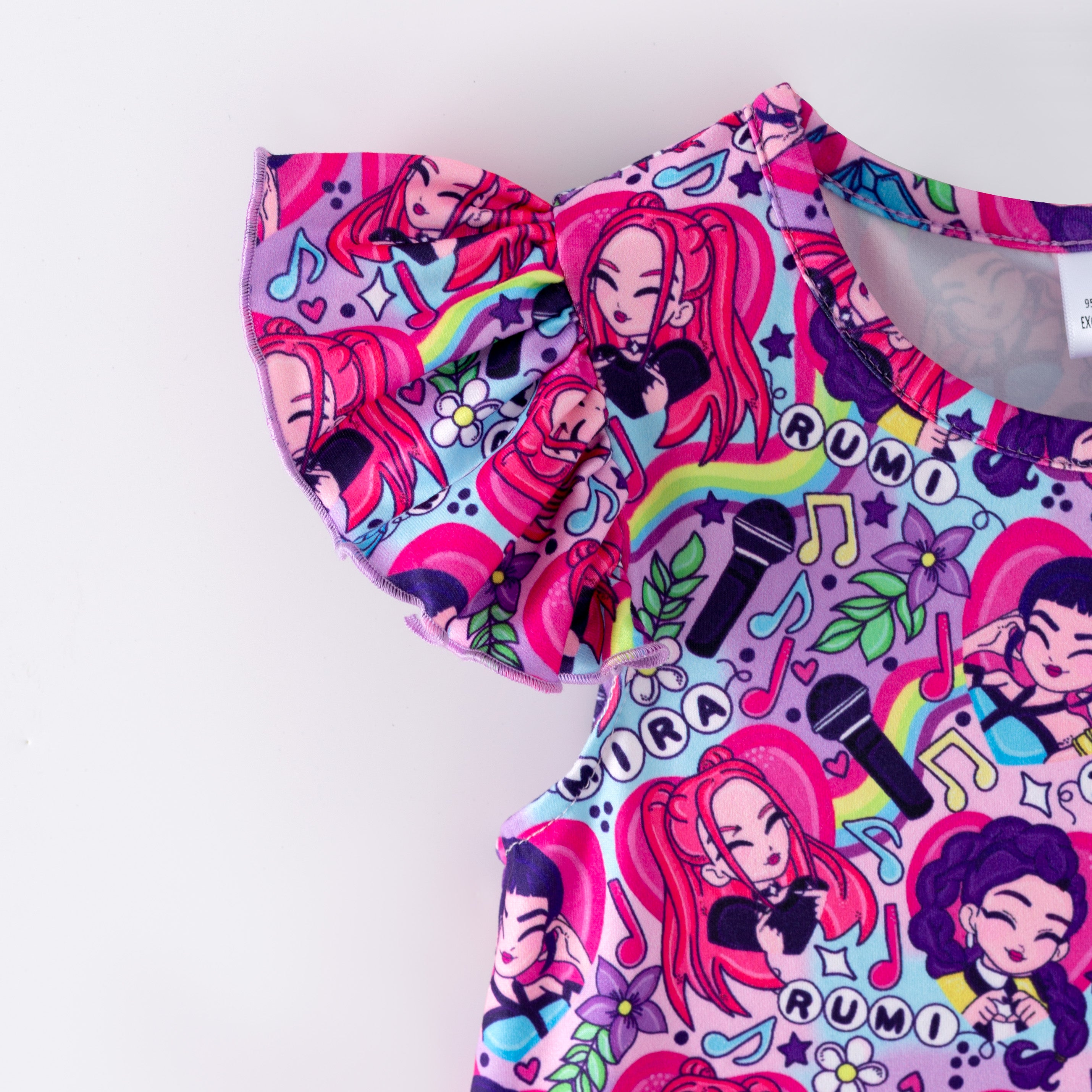 (Pre Order,Prepack Zone)Girls Movie Character Print Pajamas Dress(Mix Size)