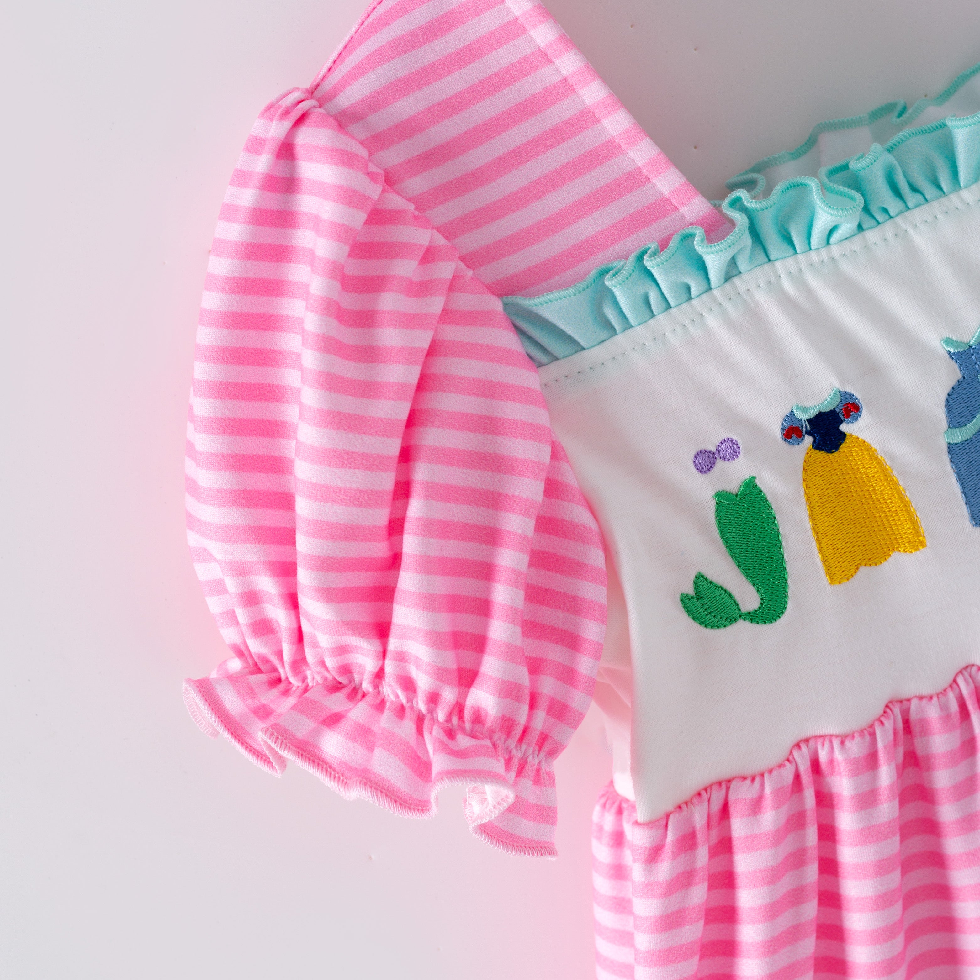 (Pre Order,Prepack Zone)Girls Princess Embroidery Dress(Mix Size)