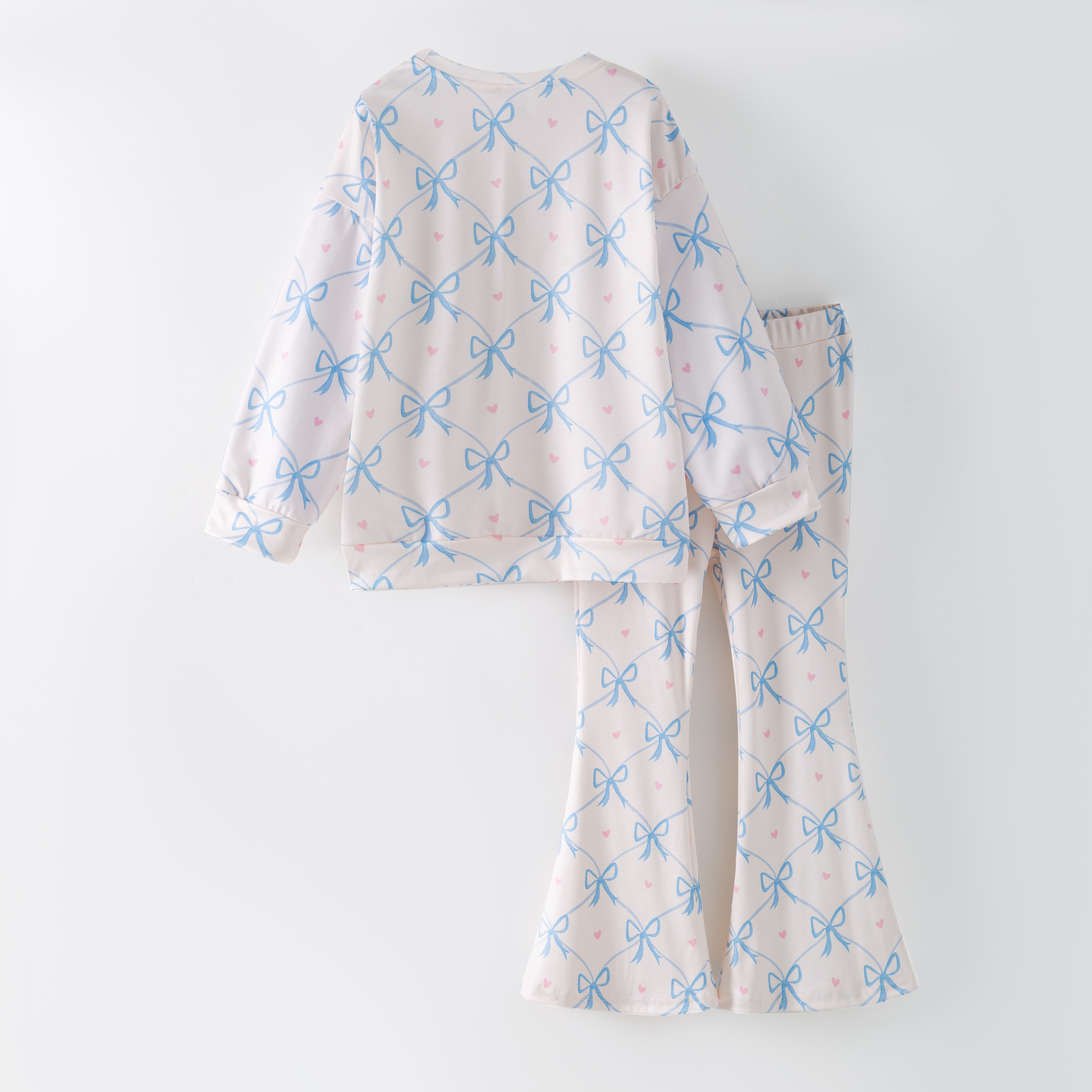 (Pre Order,Prepack Zone)Girls Valentine's Day Cartoon Print Set(Mix Size)