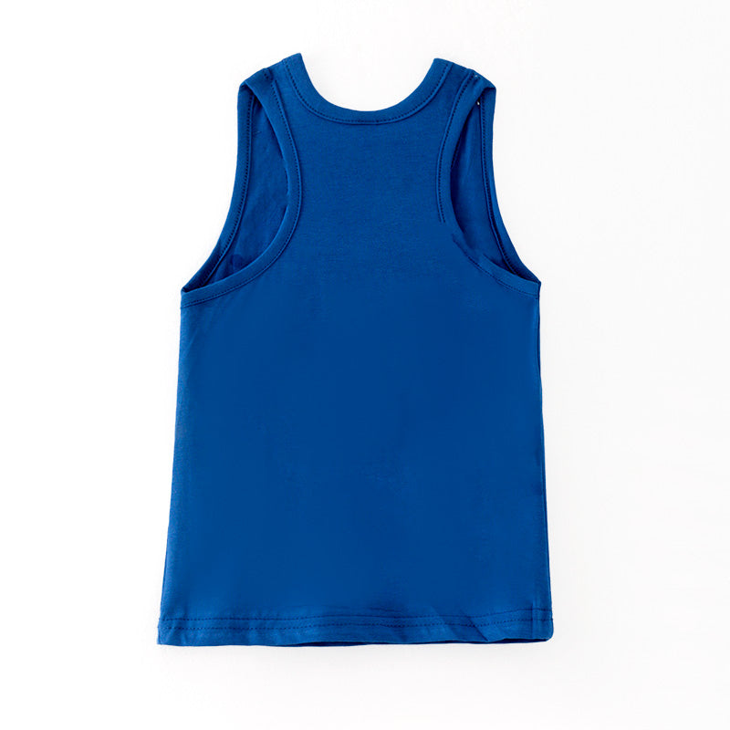 (In Stock)Girls Spring and Summer Heart-shaped Rainbow Vest