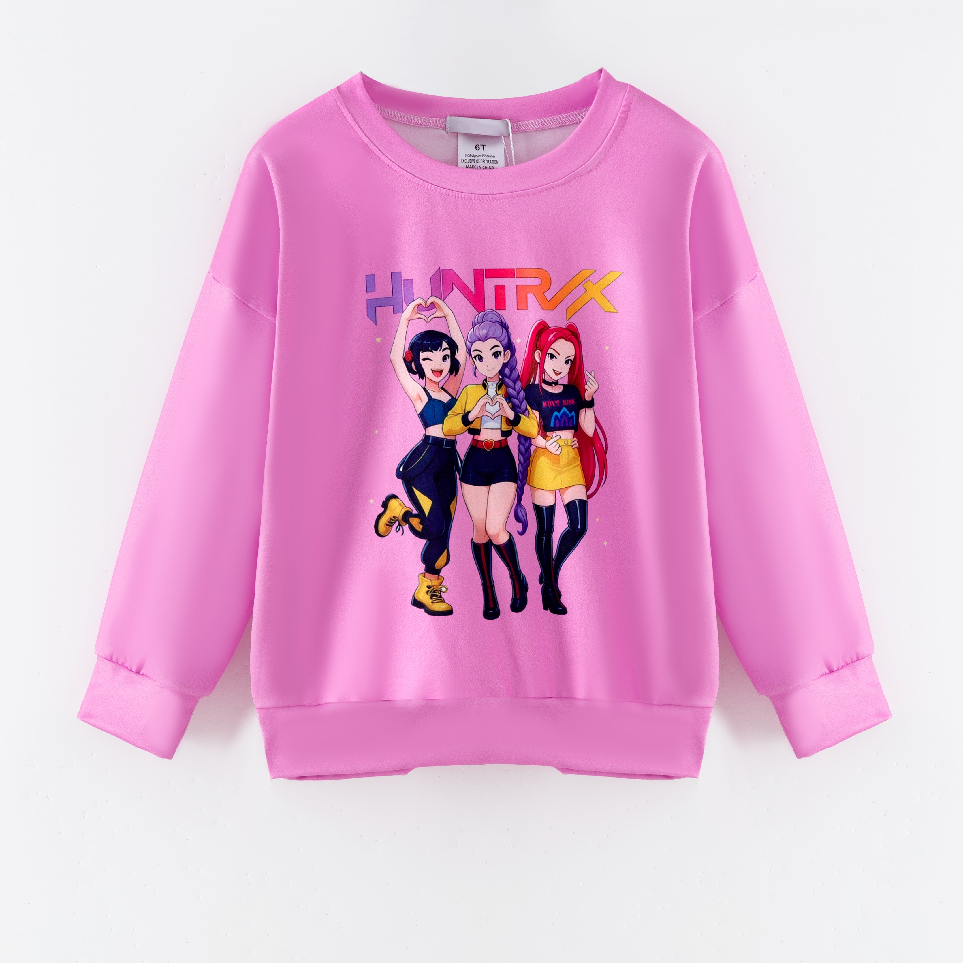 (Pre Order,Prepack Zone)Girls Movie Character Print Top(Mix Size)