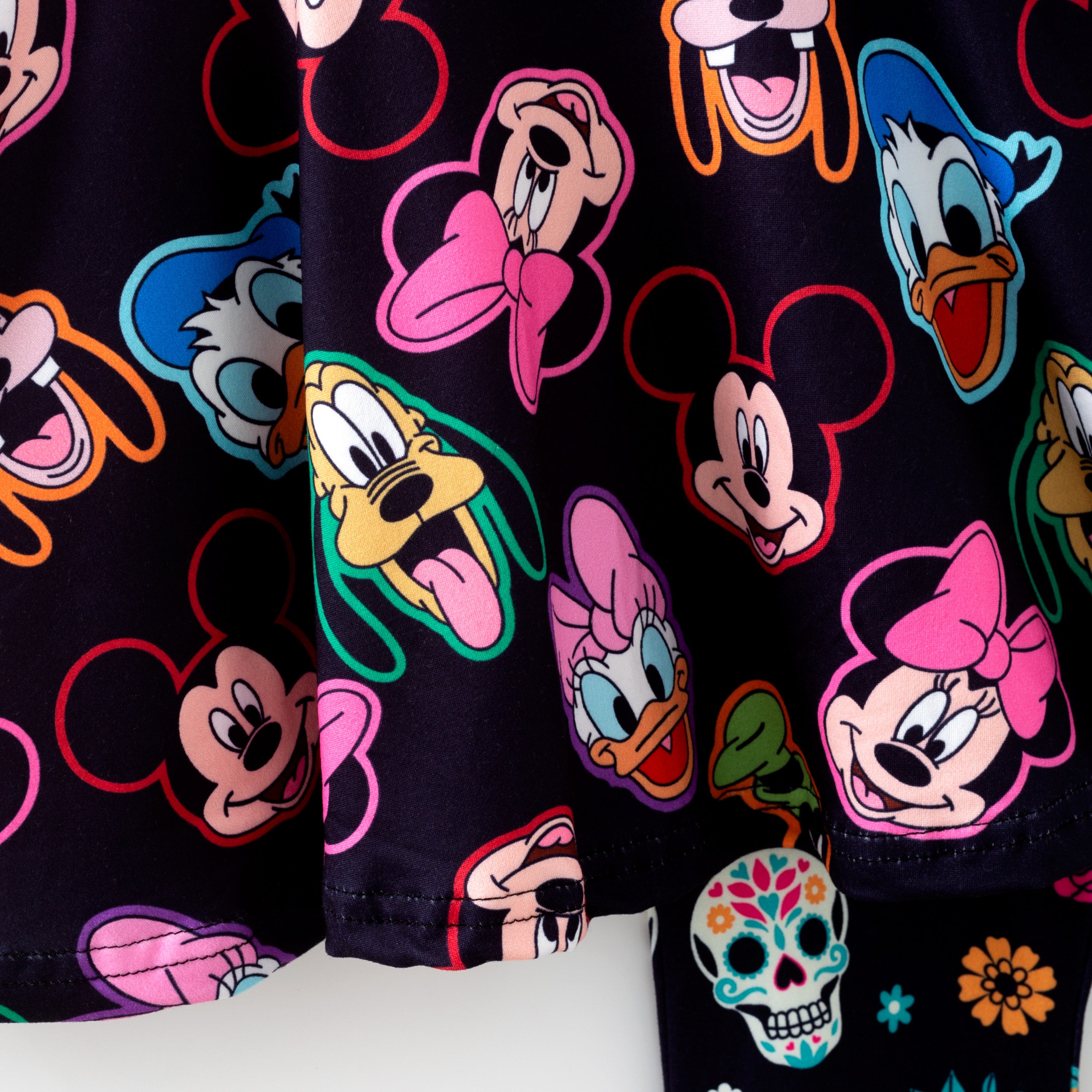 (Pre Order)Girls Summer Cartoon Print Dress&Pajamas