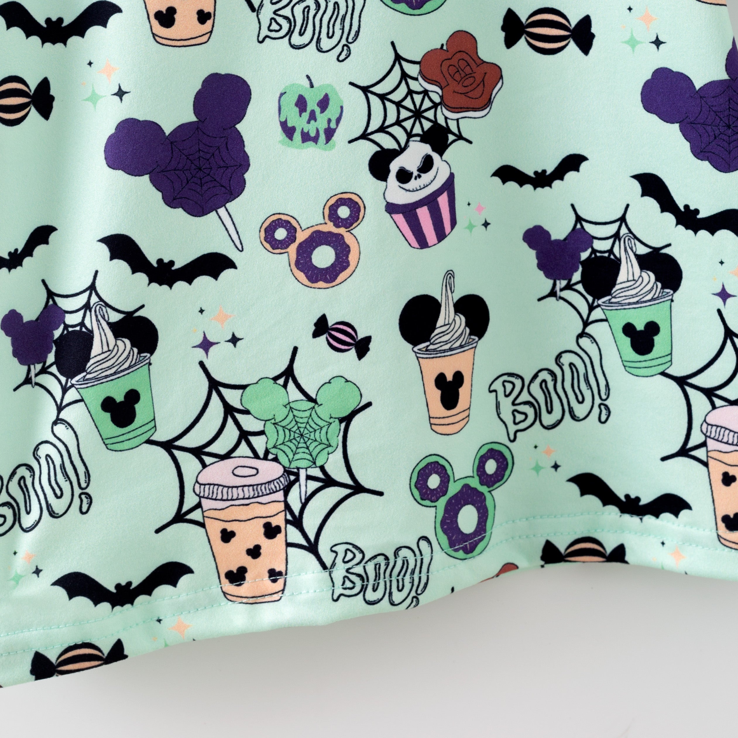(Pre Order)Boys Halloween Cartoon Print Top