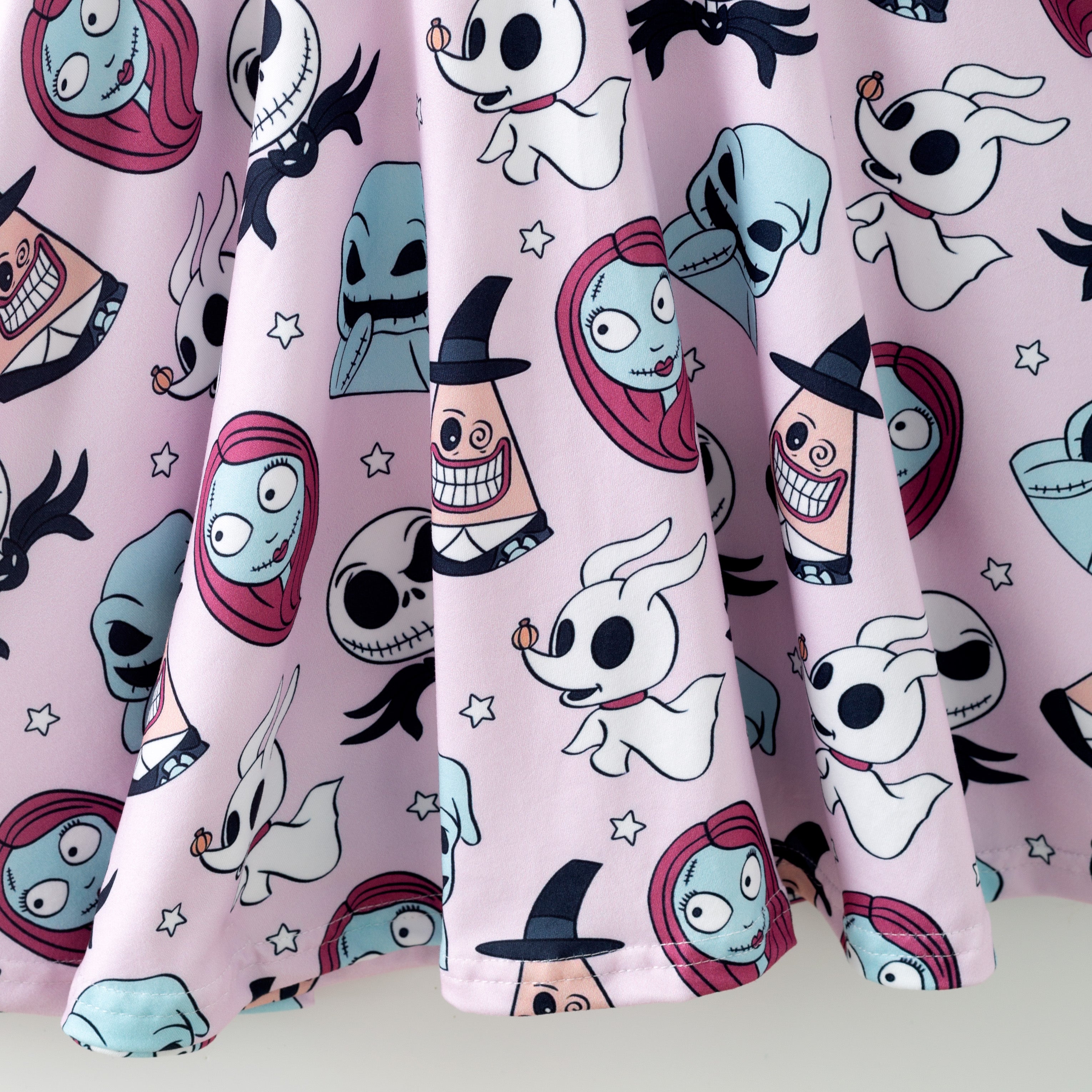 (Pre Order)Family Halloween Cartoon Print Dress,Set&Romper