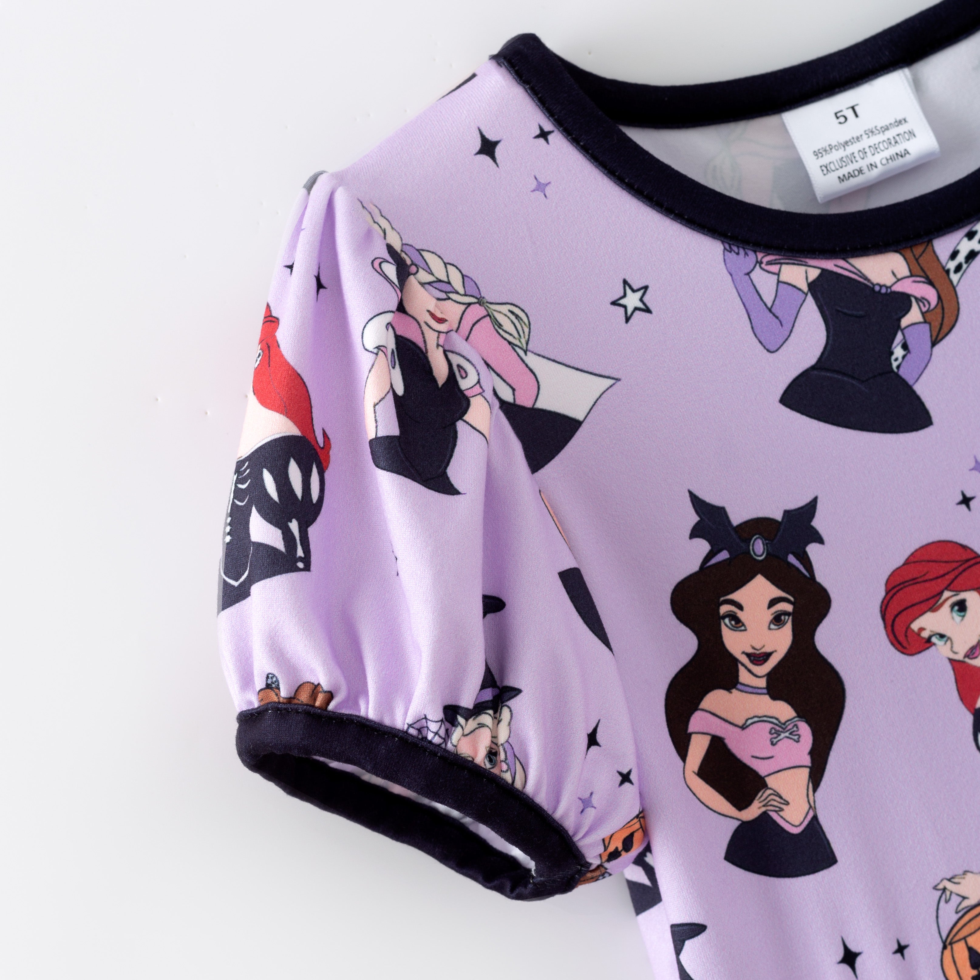 (Pre Order)Family Halloween Princess Print Dress,Set&Romper
