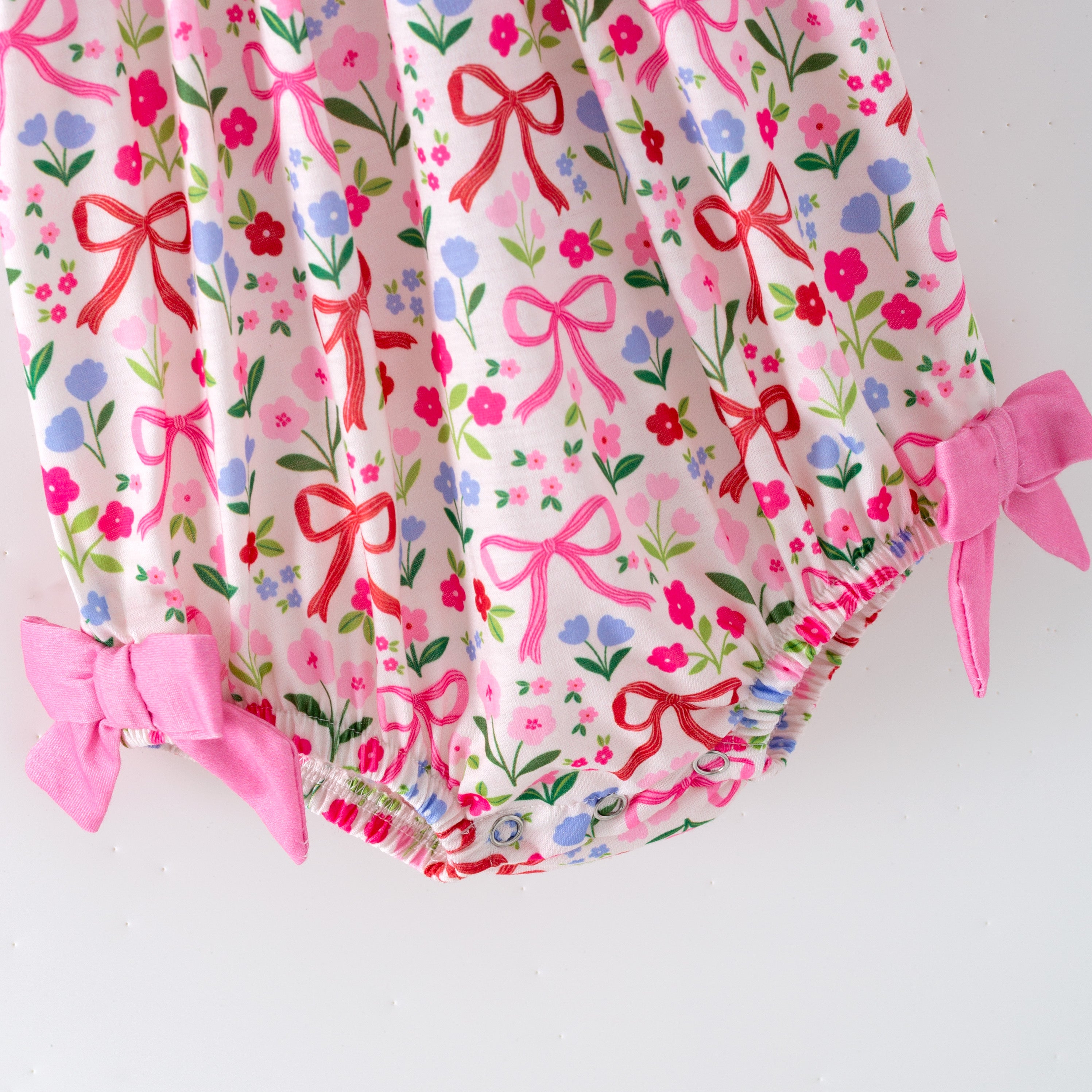 (In Stock)Toddler Girls Easter Cross Embroidery Smocked Romper