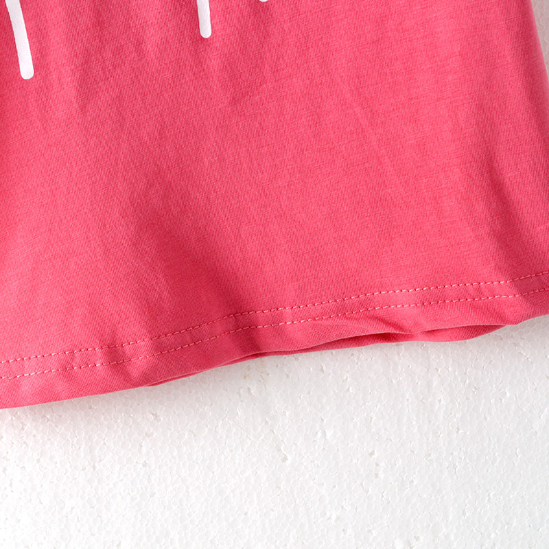 (In Stock)Mommy and Me Pumpkin Print Cotton Top