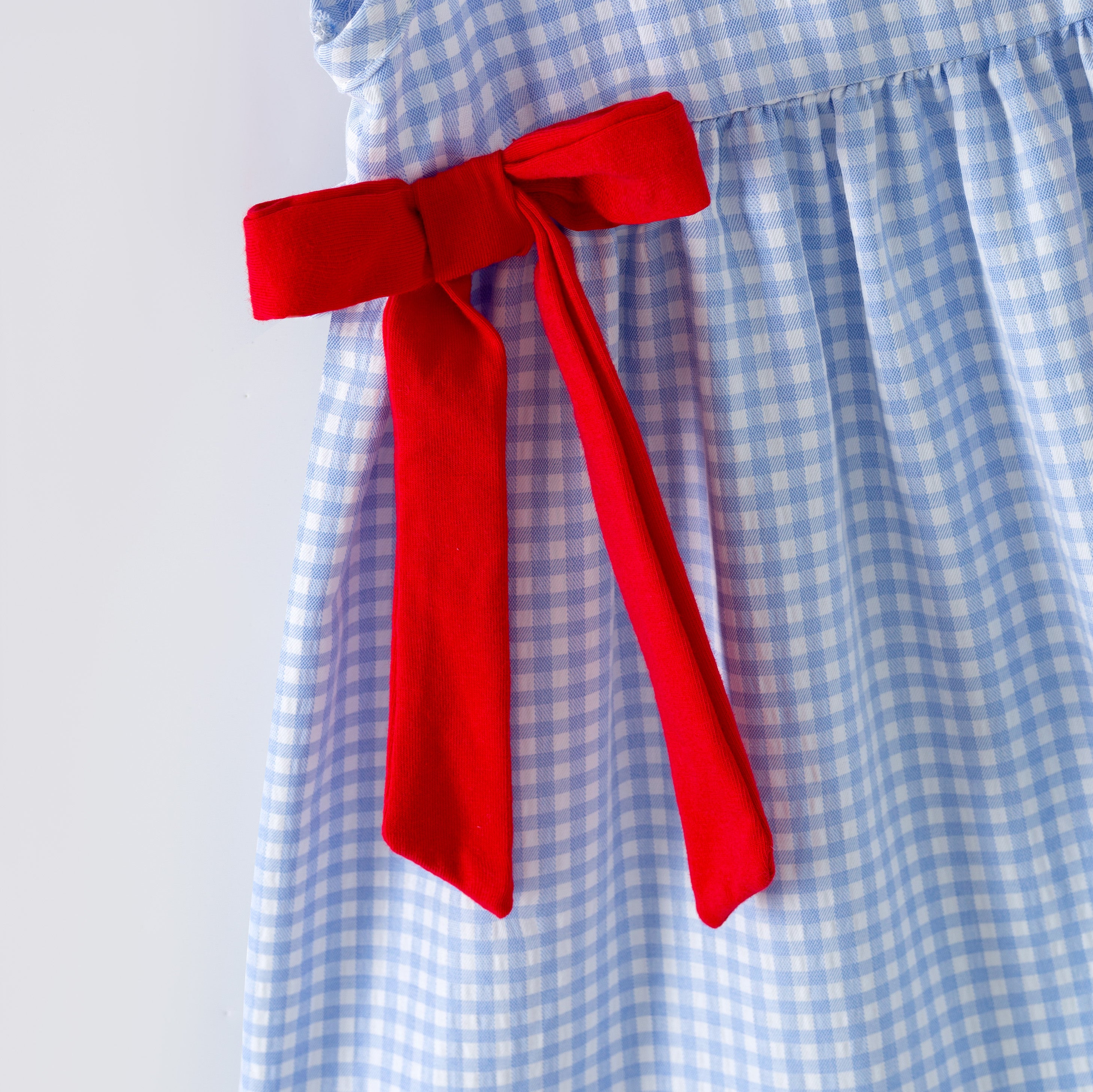 (In Stock)Girls Spring&Summer Strawberry Embroidery Doll Collar Dress&Bloomer Set