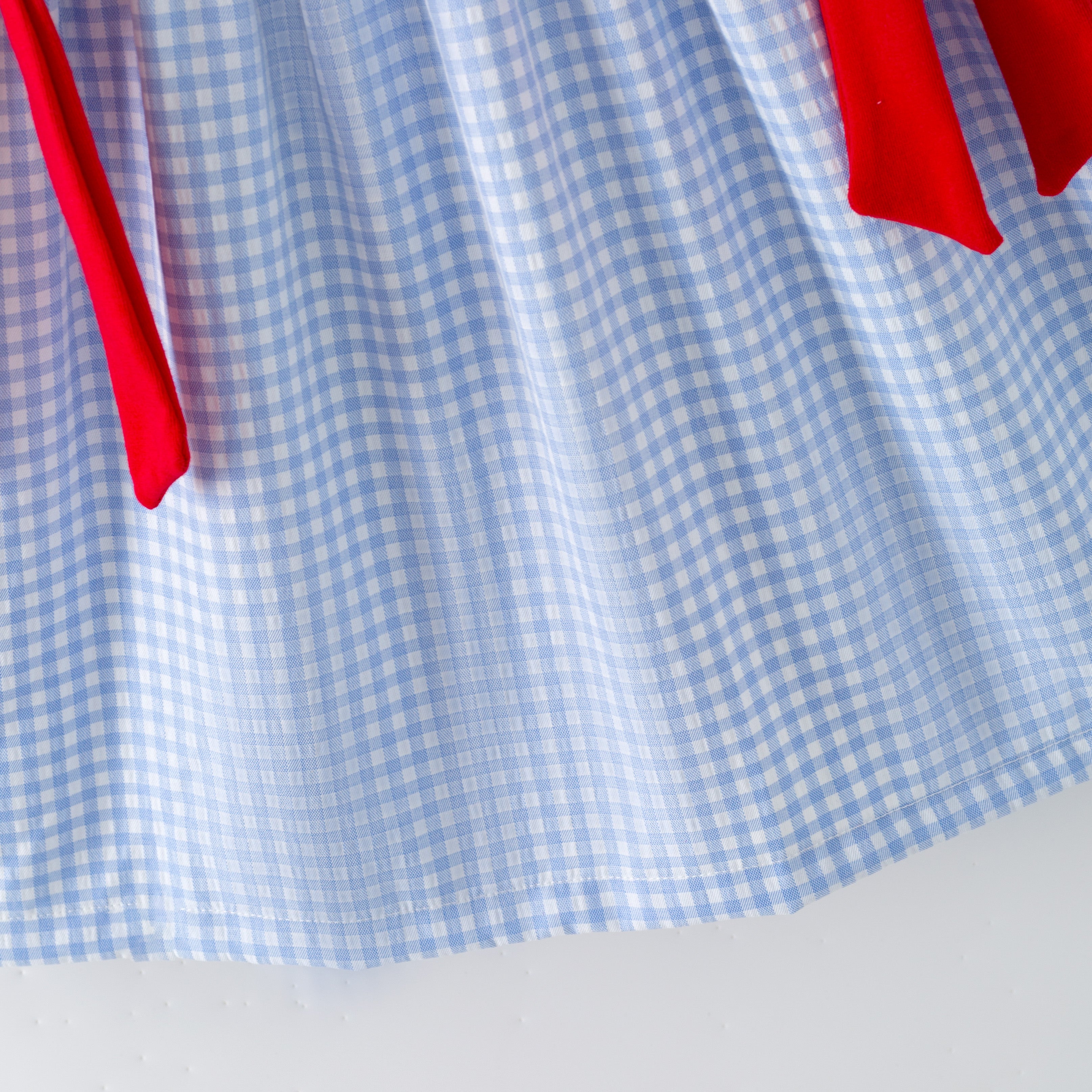 (In Stock)Girls Spring&Summer Strawberry Embroidery Doll Collar Dress&Bloomer Set