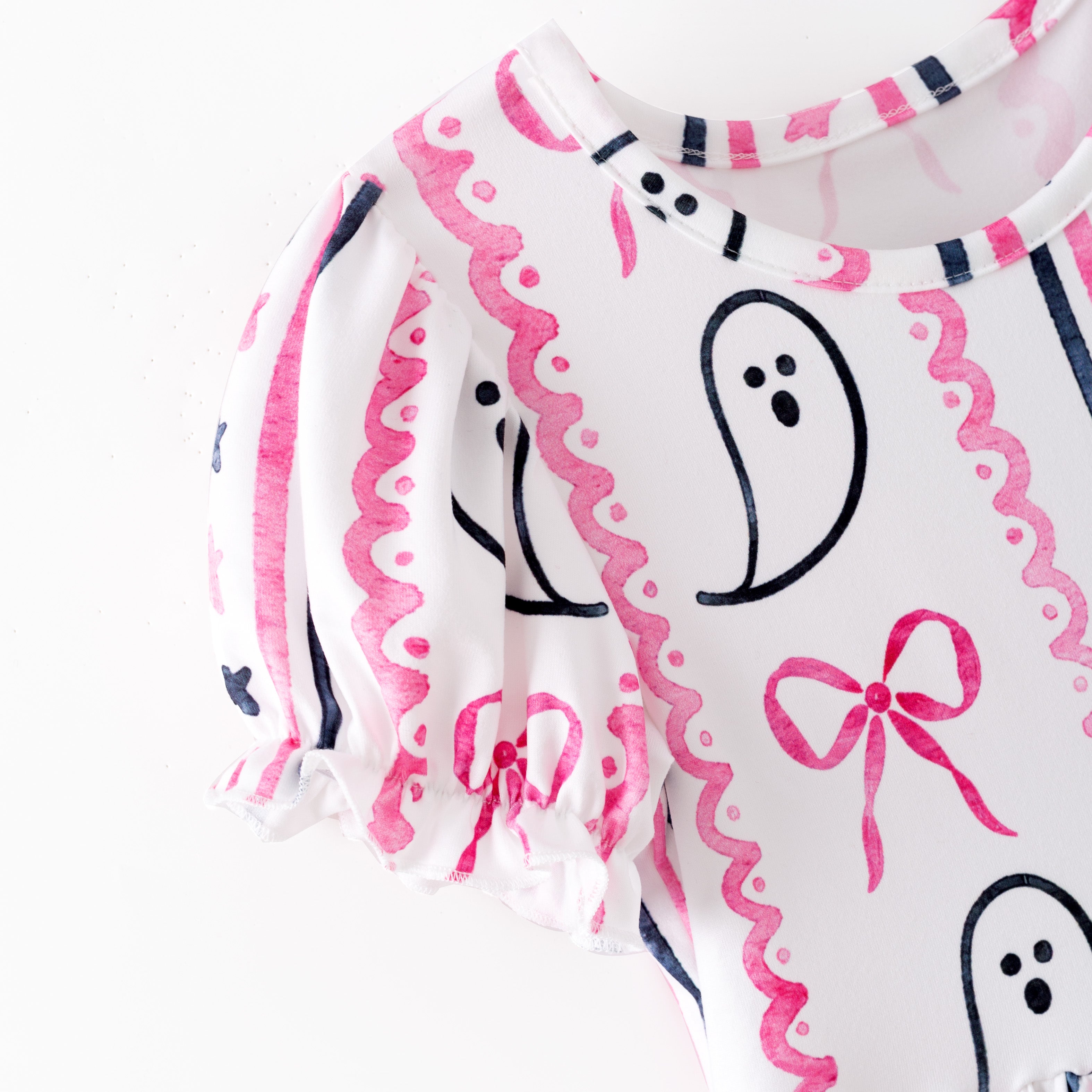 (Pre Order)Girls Halloween&Thanksgiving Cartoon Print Dress