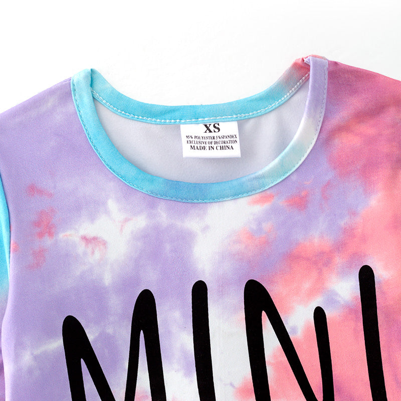 (In Stock)Girls Spring and Summer MINI Print Top