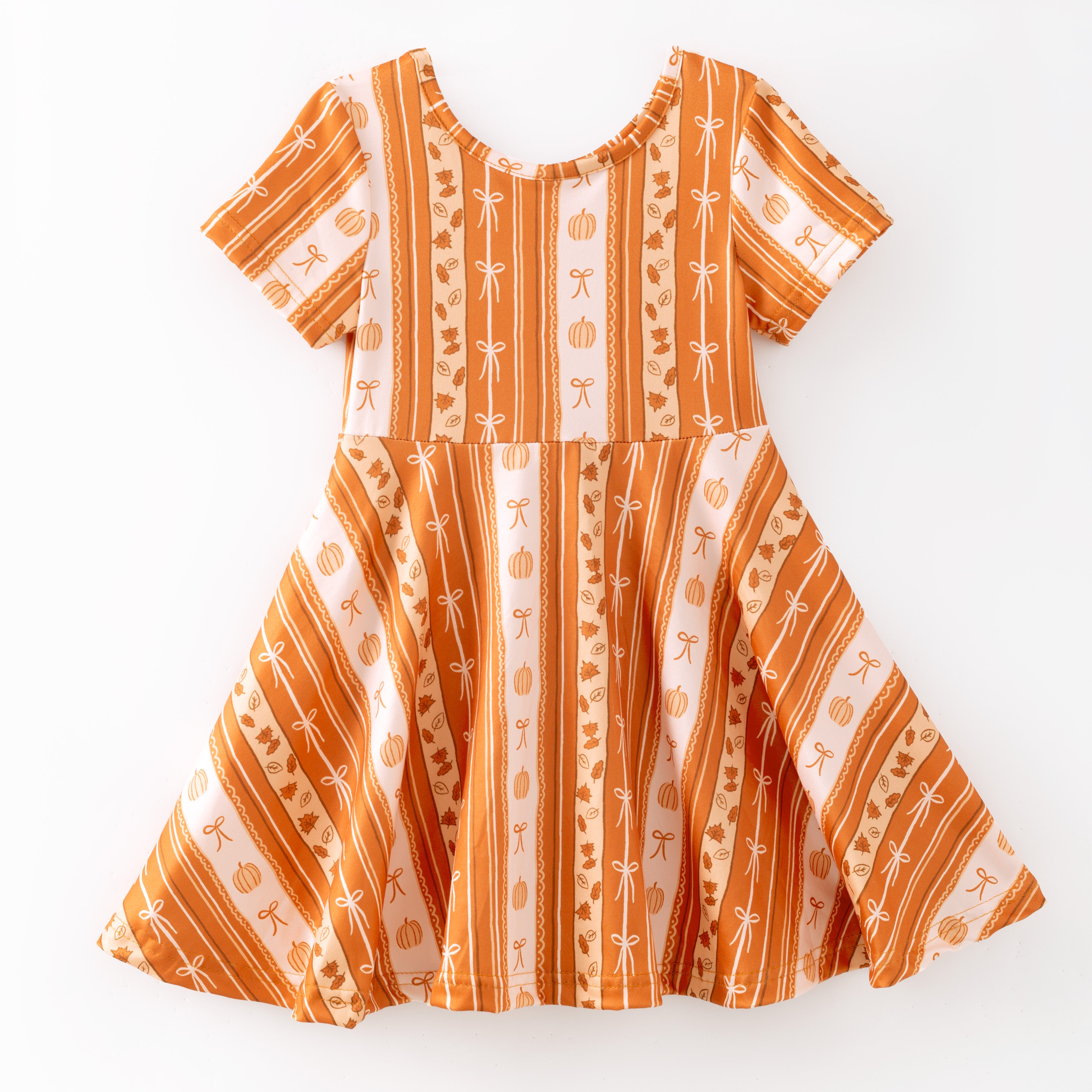 (Pre Order)Family Fall Vibes Print Dress,Set&Top