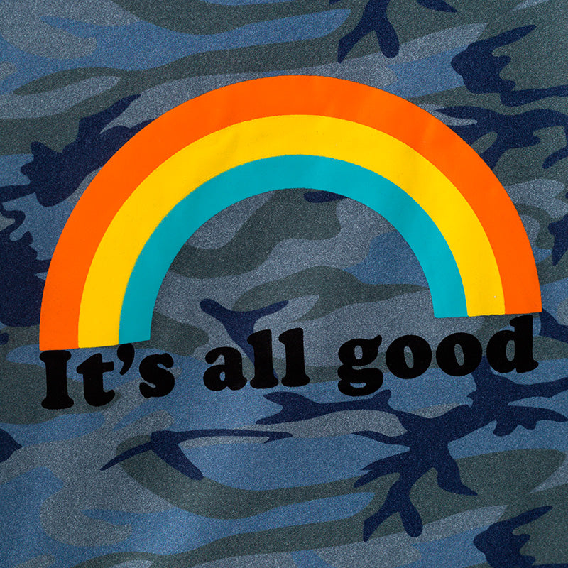 (In Stock)Girls Spring and Summer It`s all good Print Top