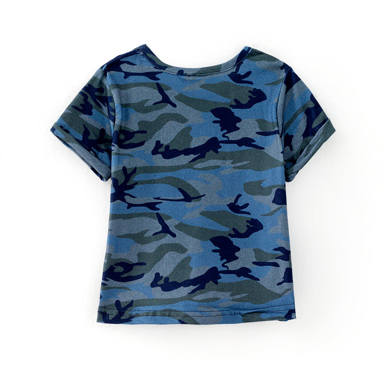 (In Stock)Girls Spring and Summer It`s all good Print Top