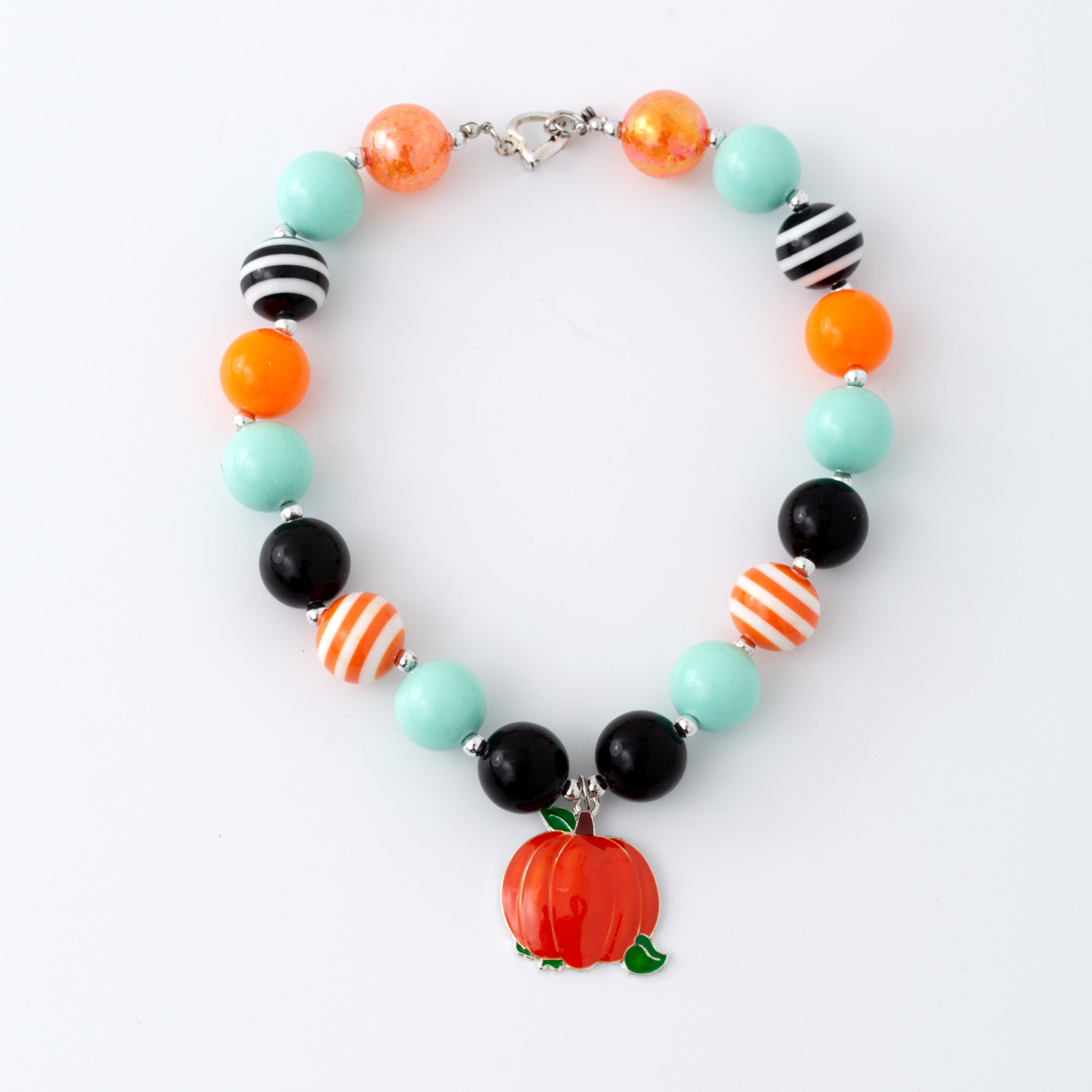 (In Stock G11 G12)Girls Rhinestone Beaded Necklace