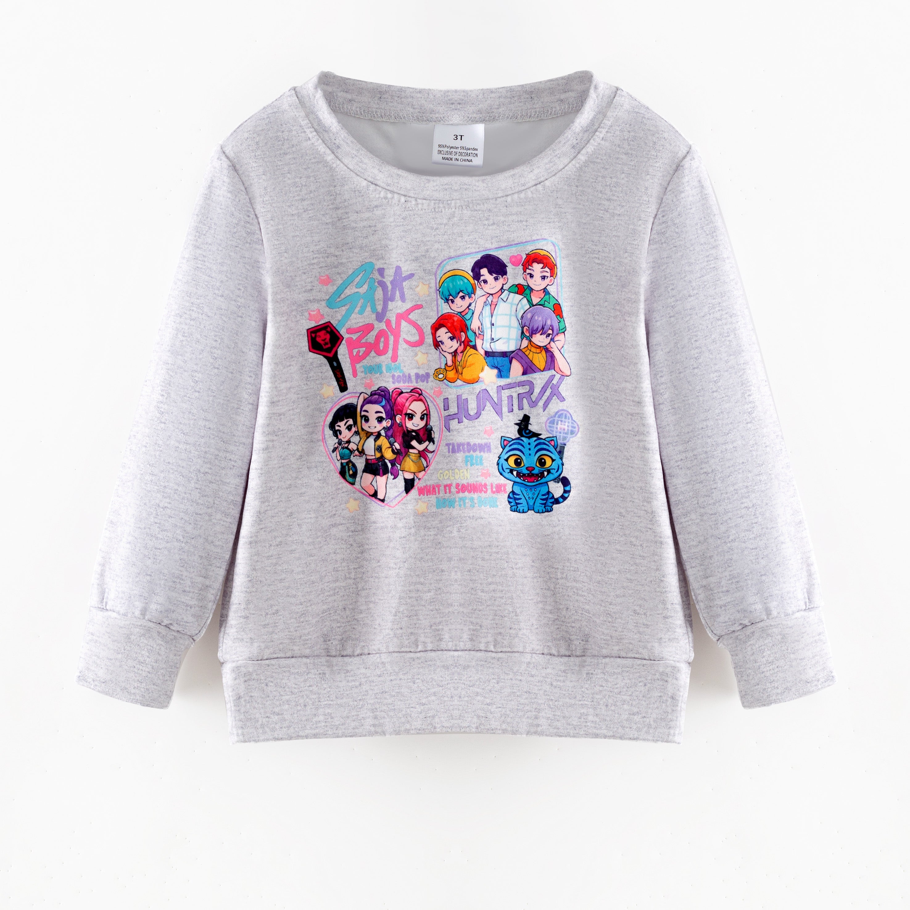 (Pre Order,Prepack Zone)Girls Movie Character Print Top(Mix Size)