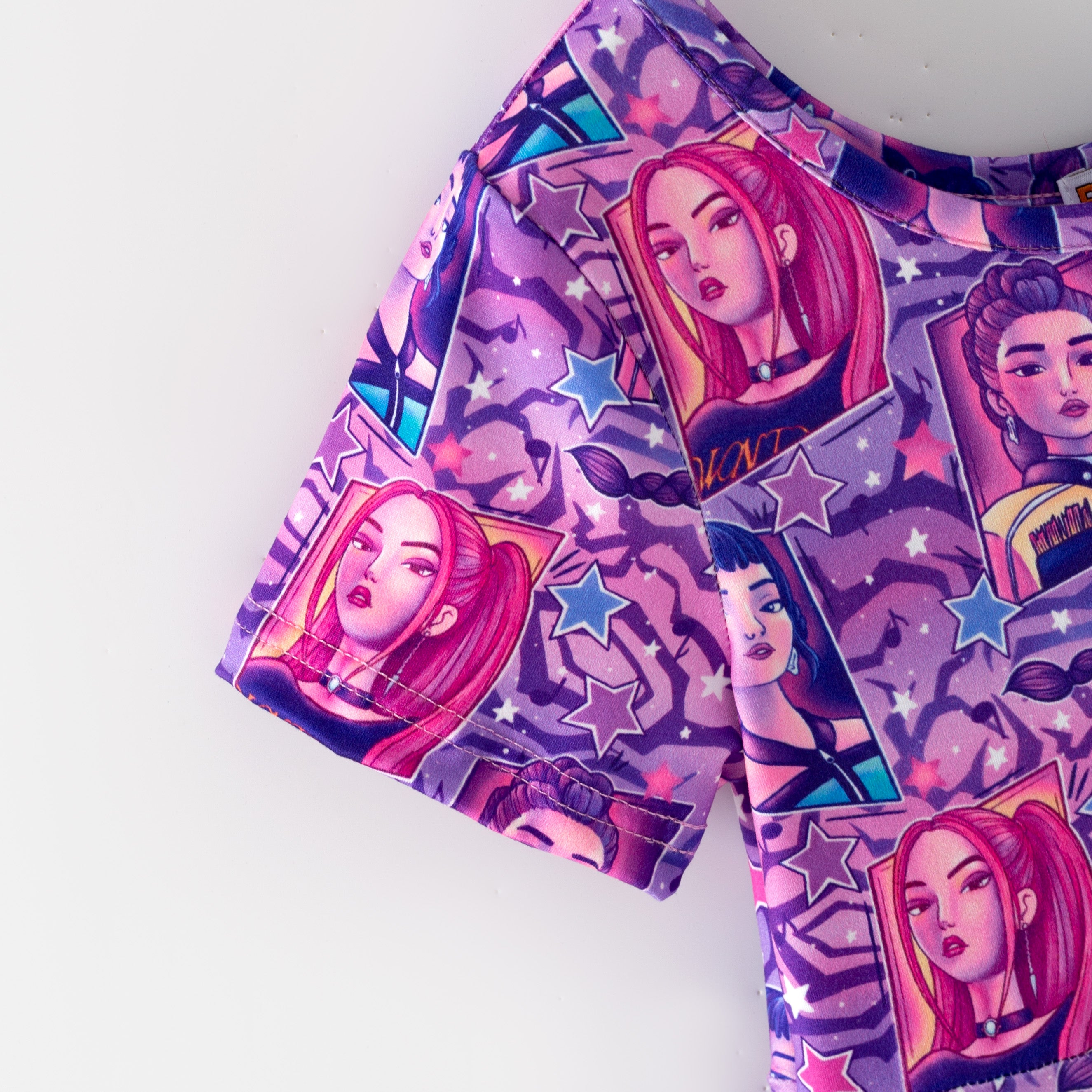 (Pre Order,Prepack Zone)Girls Movie Character Print Dress(Mix Size)