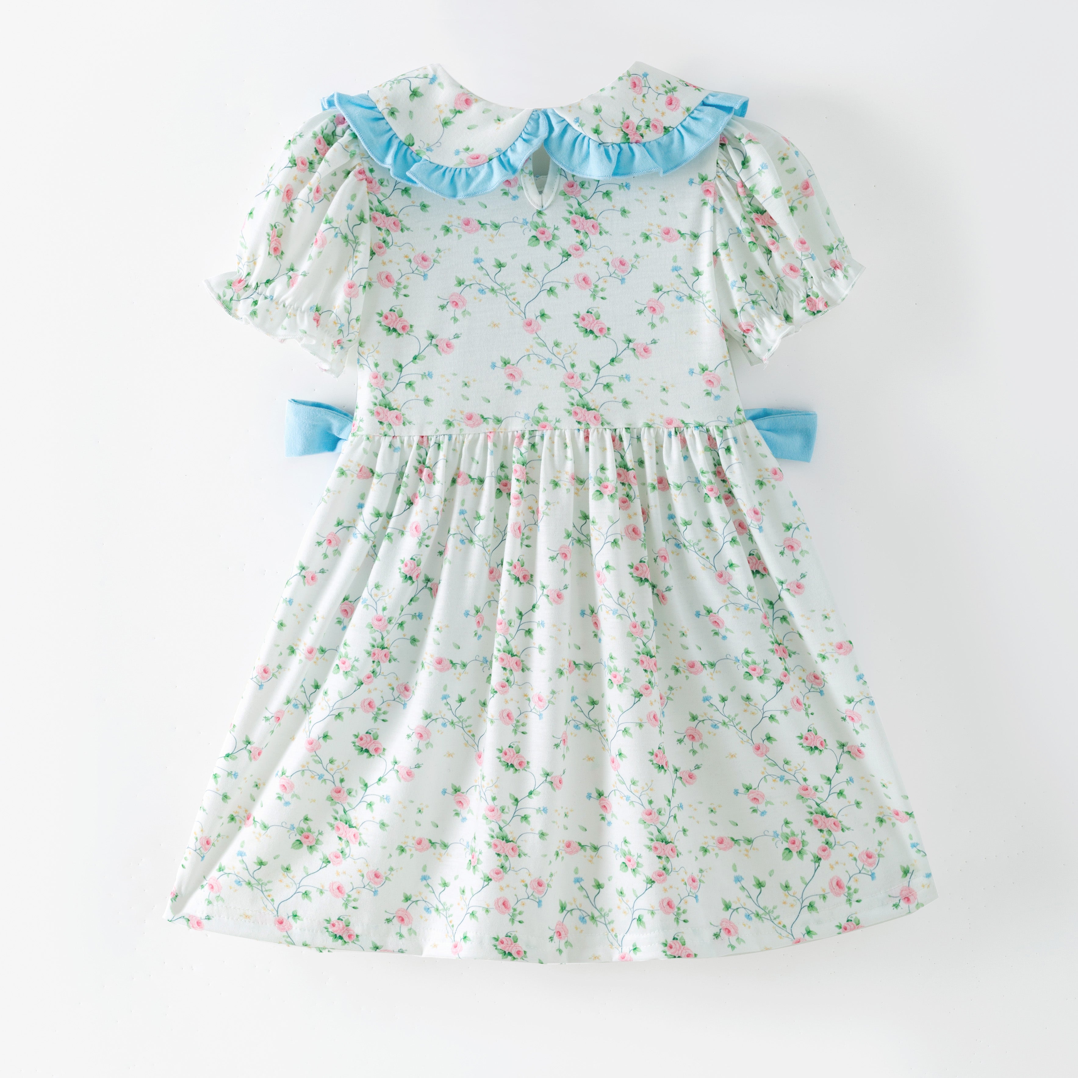 (In Stock)Siblings Easter Bunny Applique Dress,Top&Romper