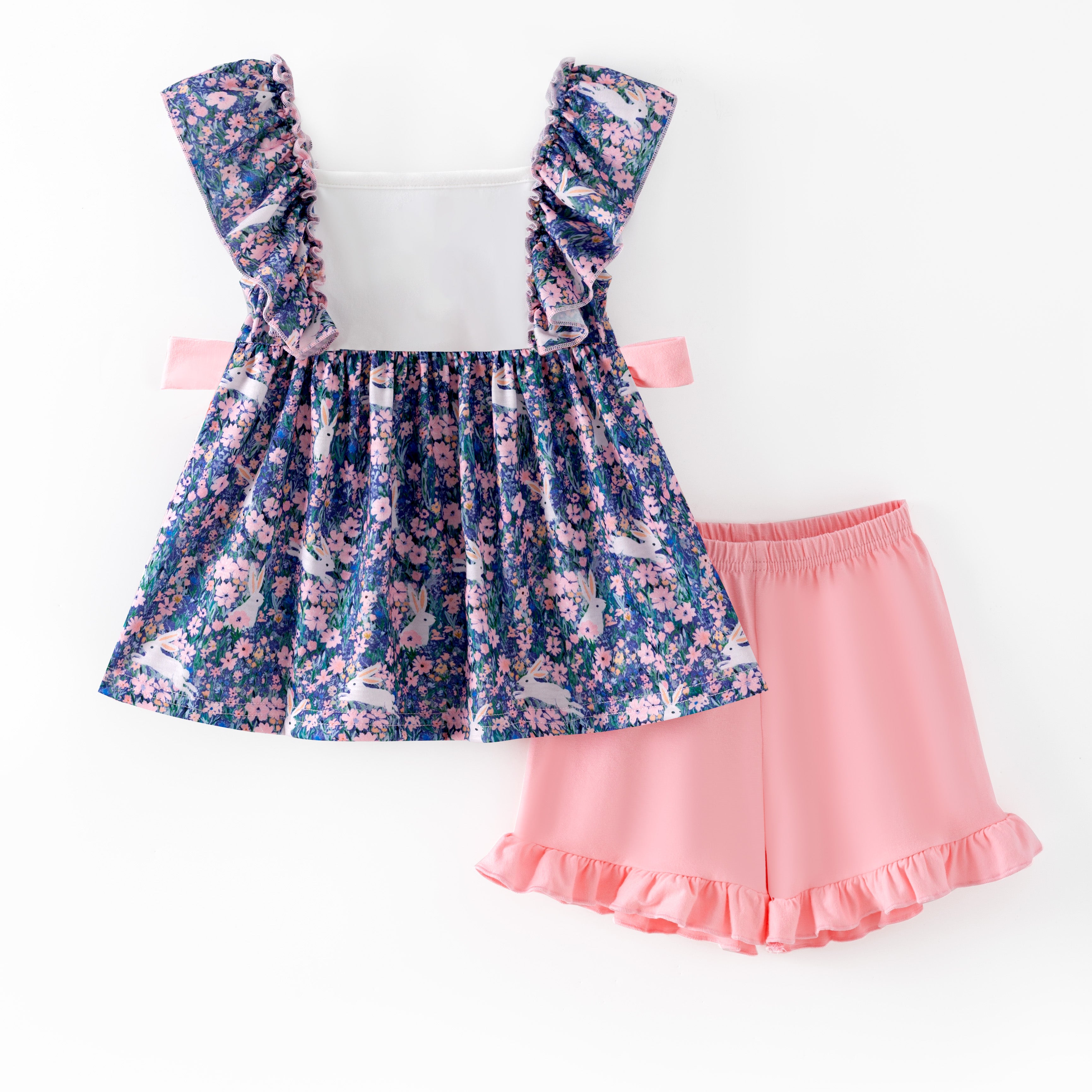 (In Stock)Girls Easter Cross Embroidery Dress,Set&Romper