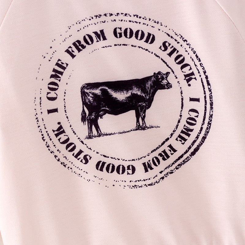 (In Stock L20-2-3)Boys Bull Print Hoodie