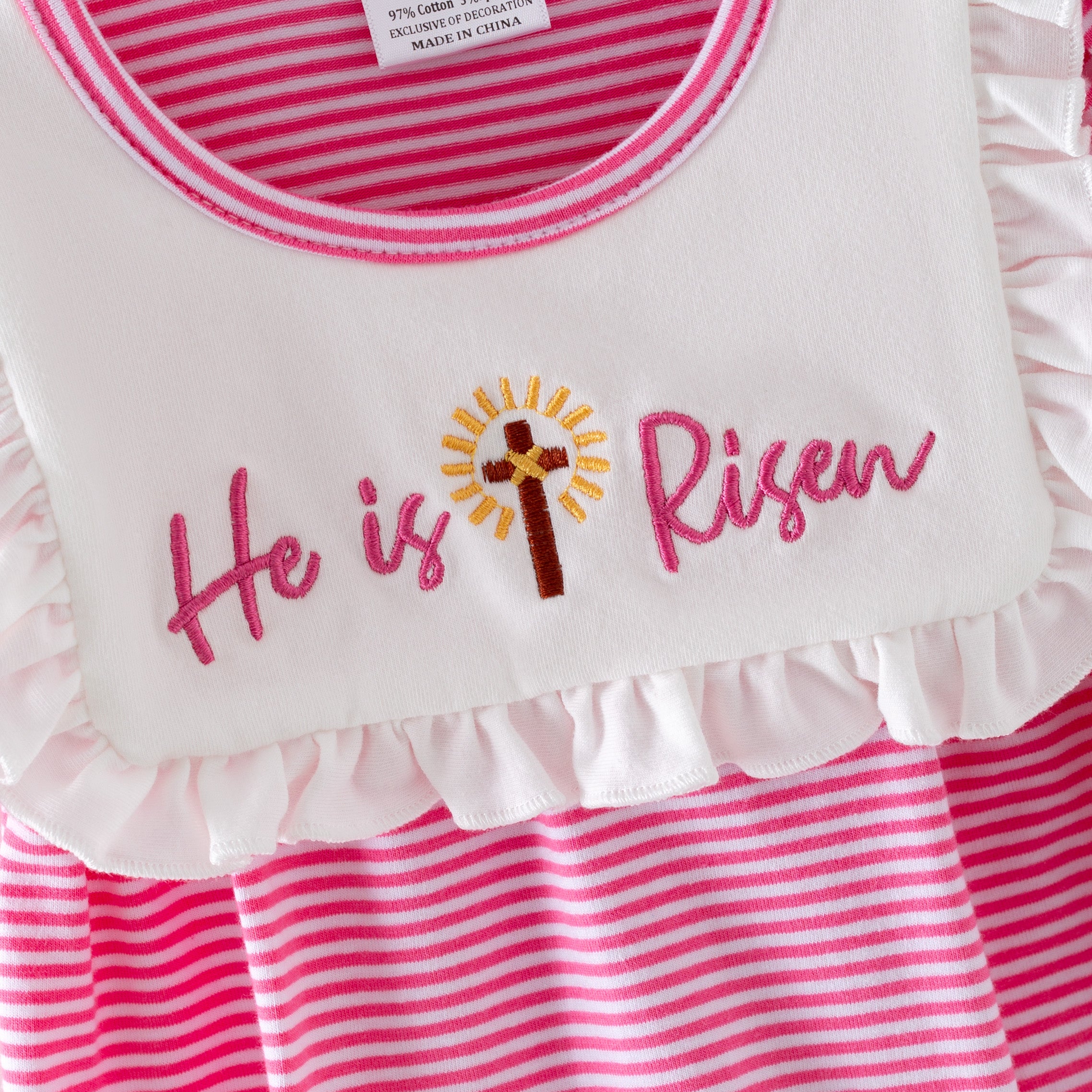 (In Stock)Siblings Easter Embroidery Dress,Set&Romper