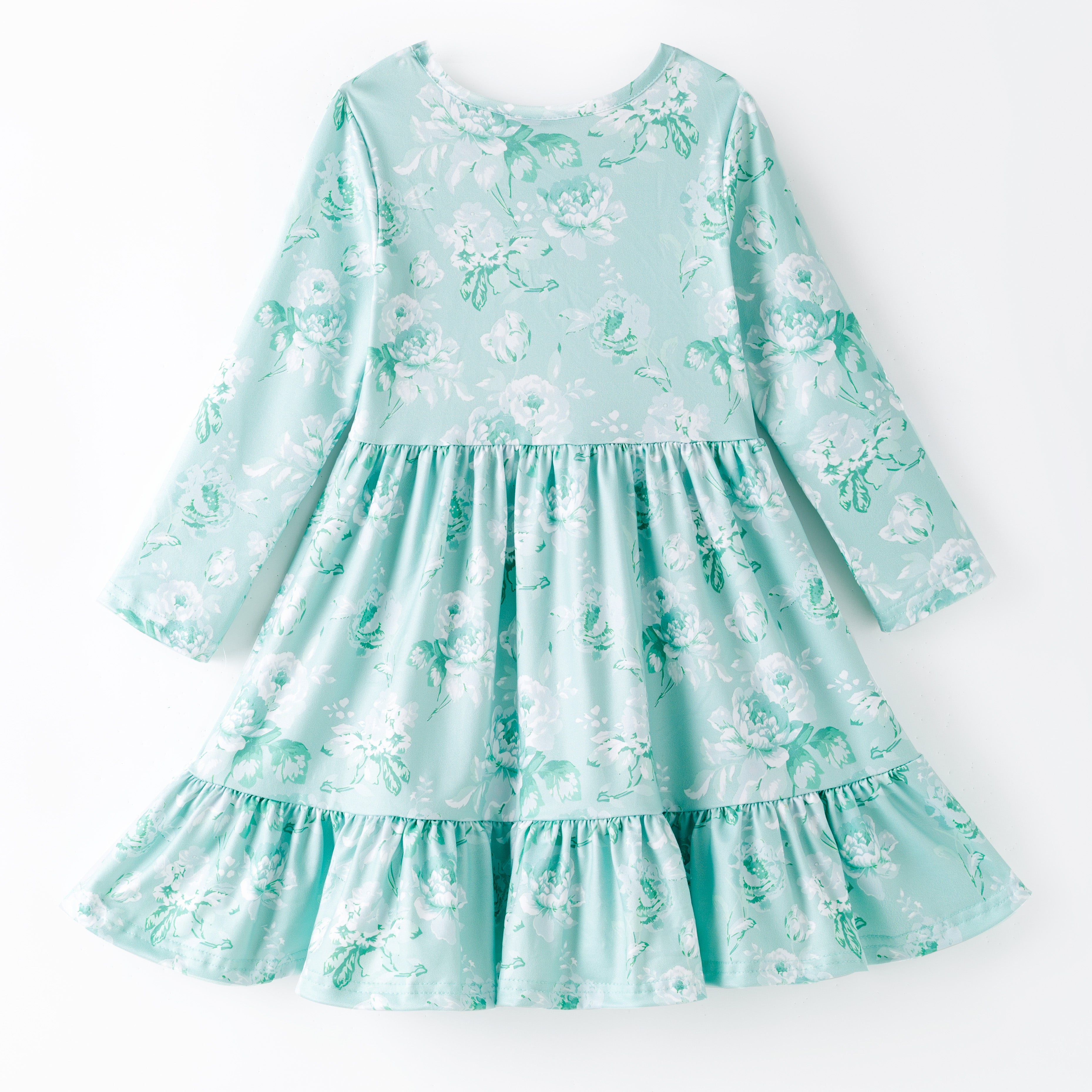 (Pre Order)Family Fall Floral Print Dress,Set&Romper
