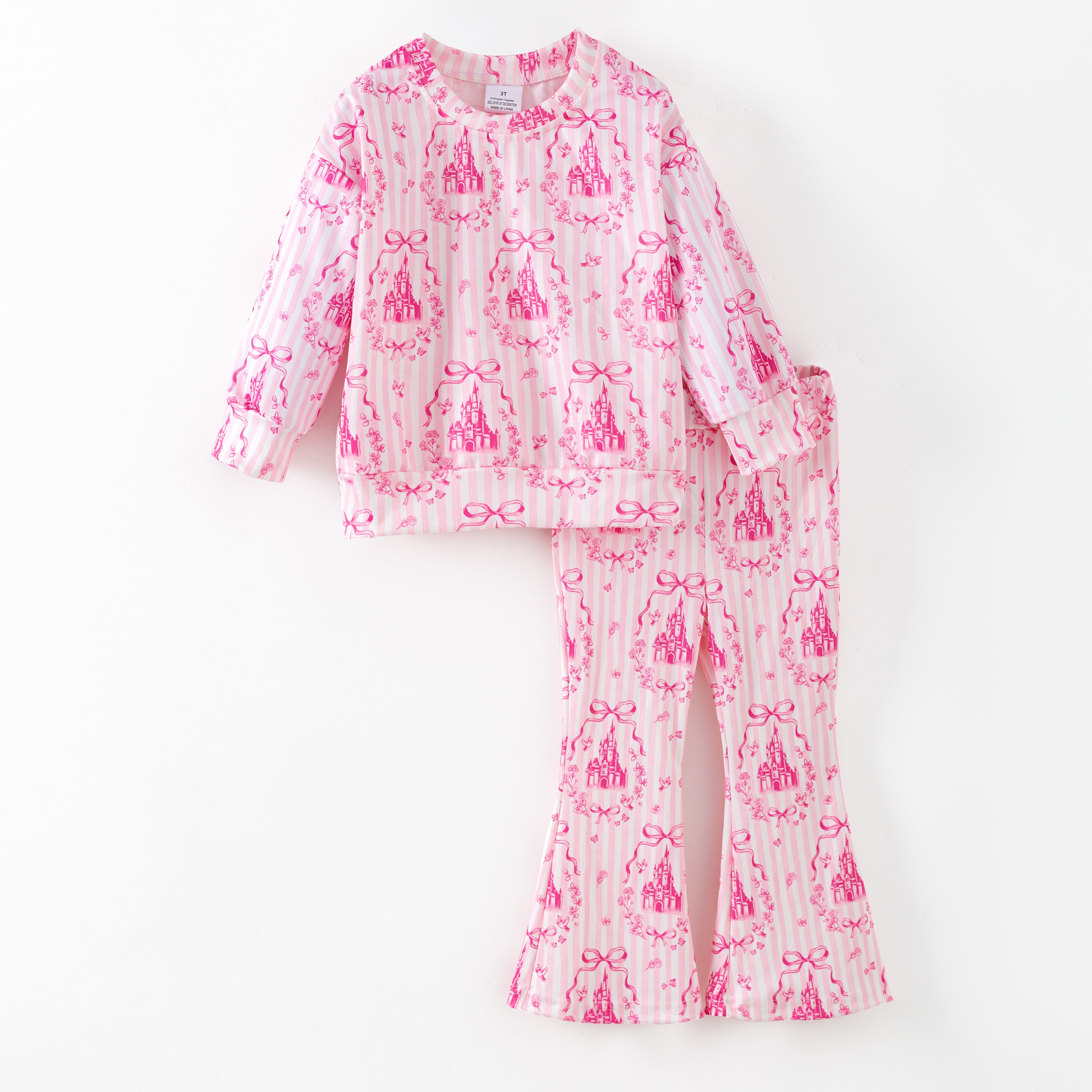 (Pre Order,Prepack Zone)Girls Spring&Summer Print Set(Mix Size)