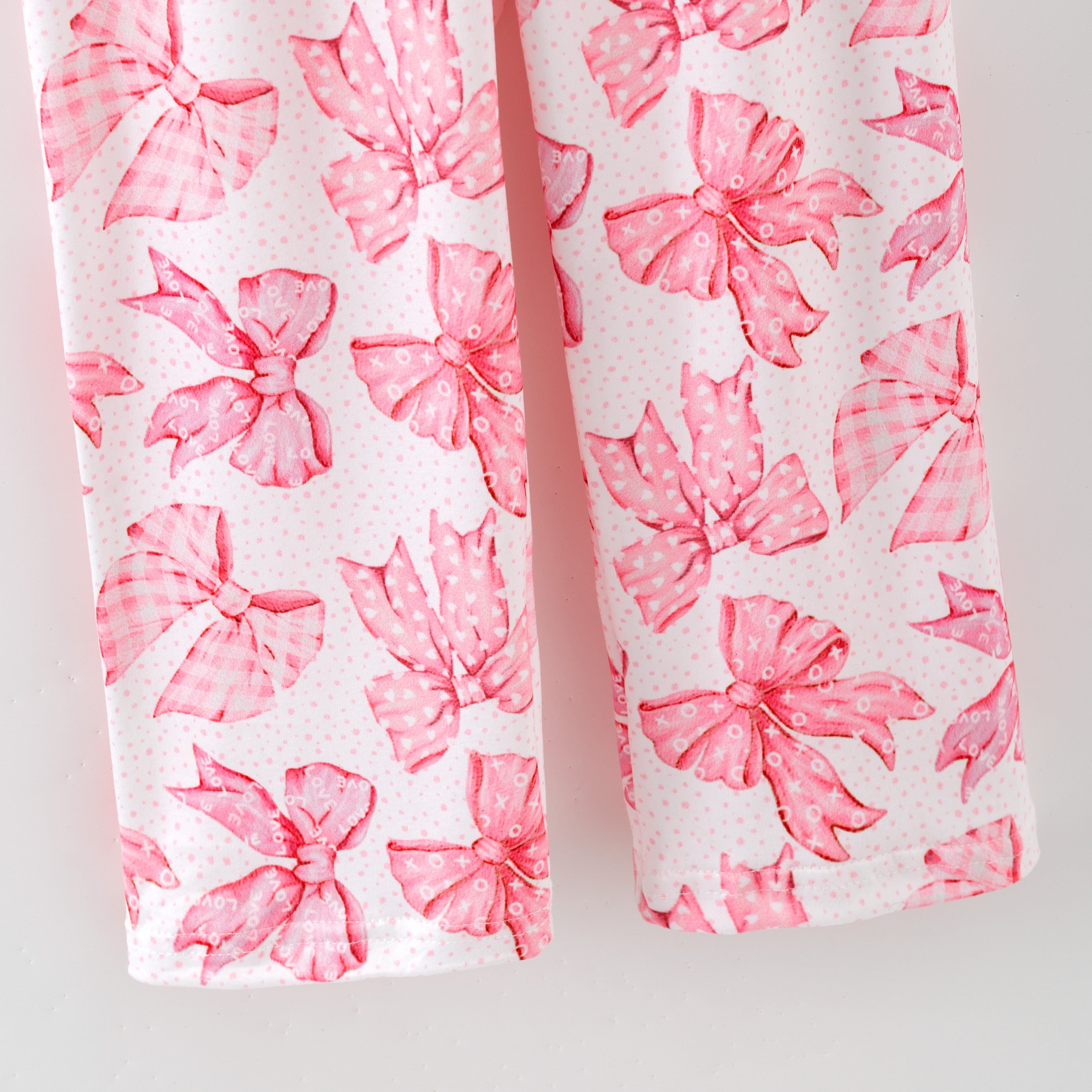 (Pre Order,Prepack Zone)Girls Valentine's Day Print Pajamas(Mix Size)