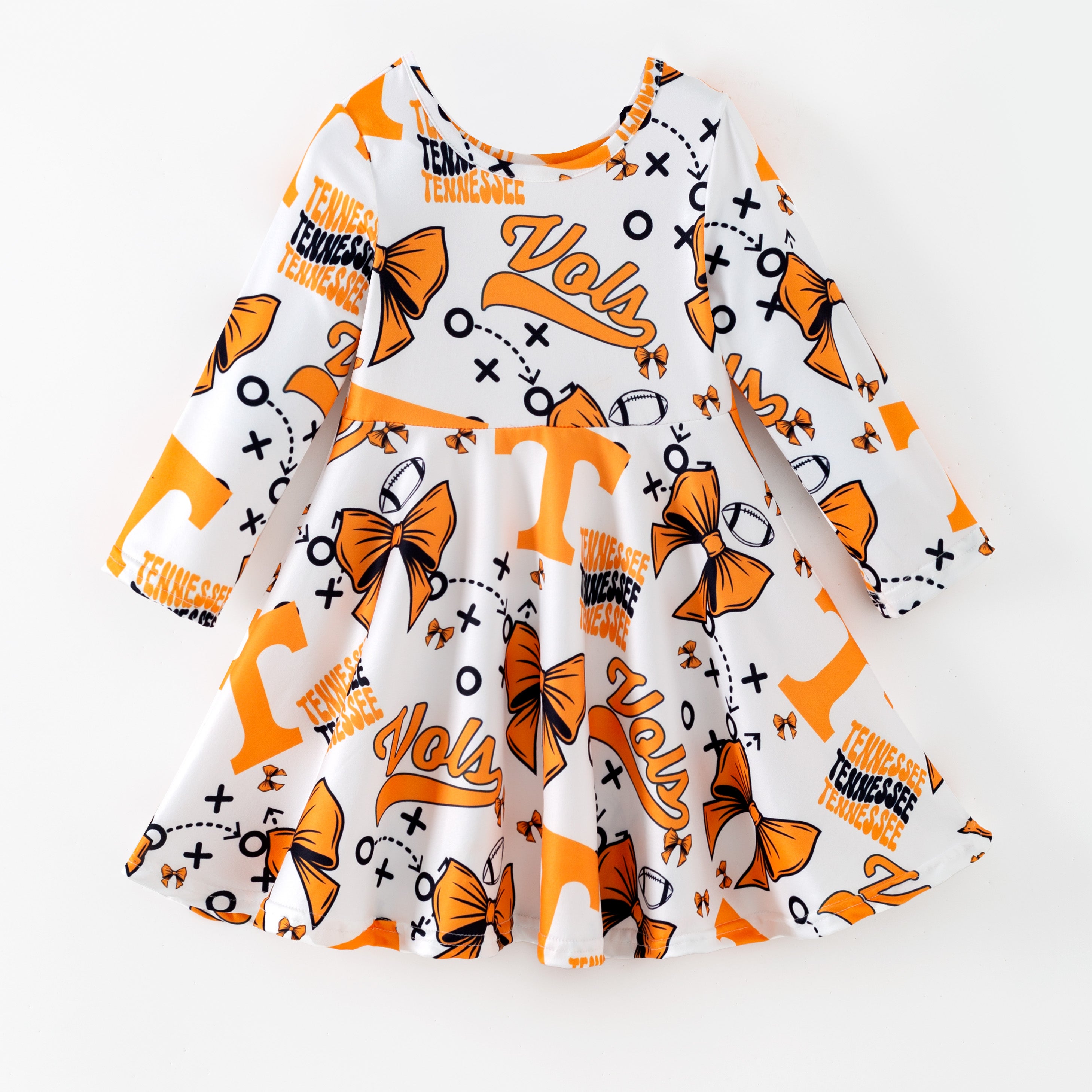 (Pre Order,Prepack Zone)Family Football Print Pajamas&Romper(Mix Size)