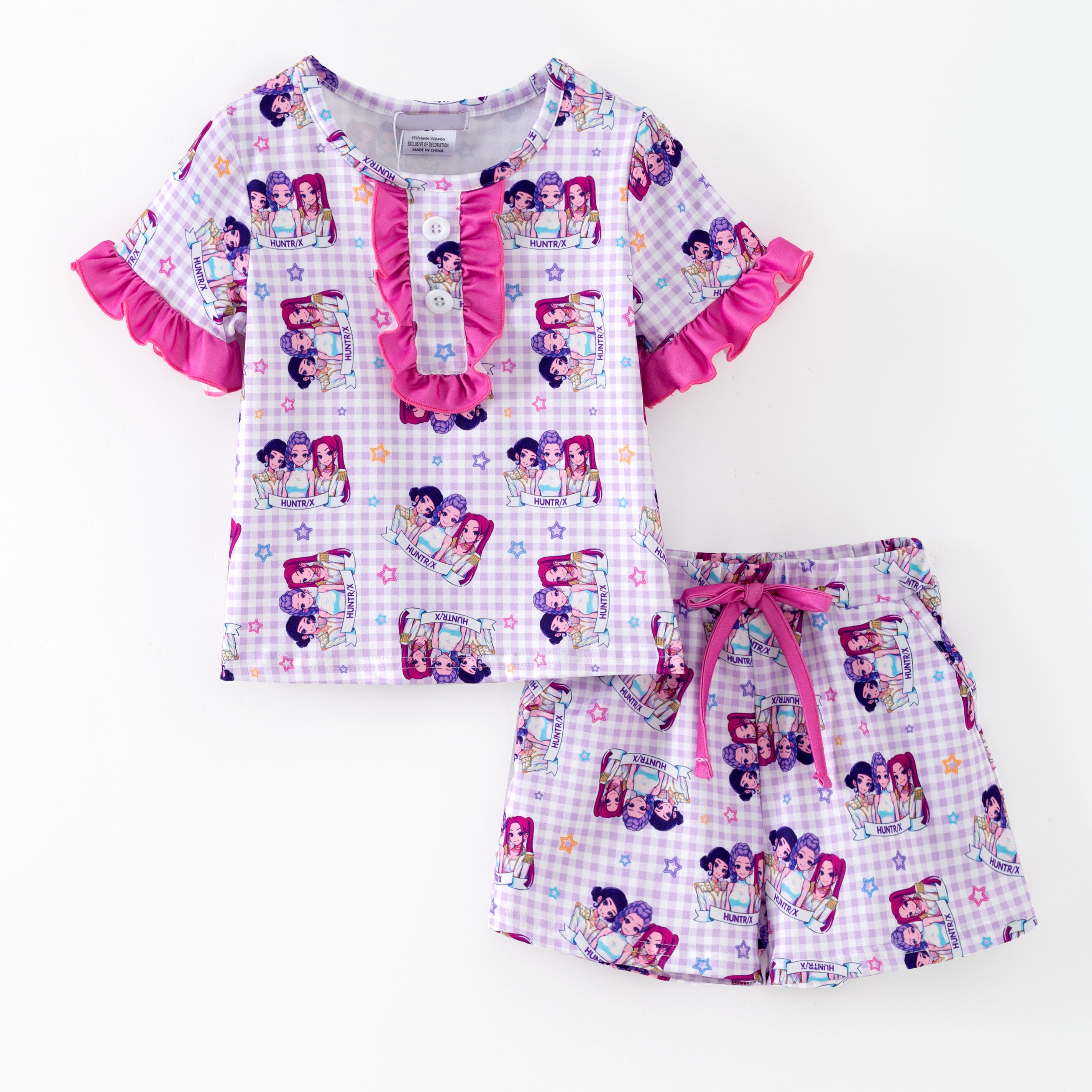 (Pre Order,Prepack Zone)Girls Movie Character Print Pajamas&Dress(Mix Size)