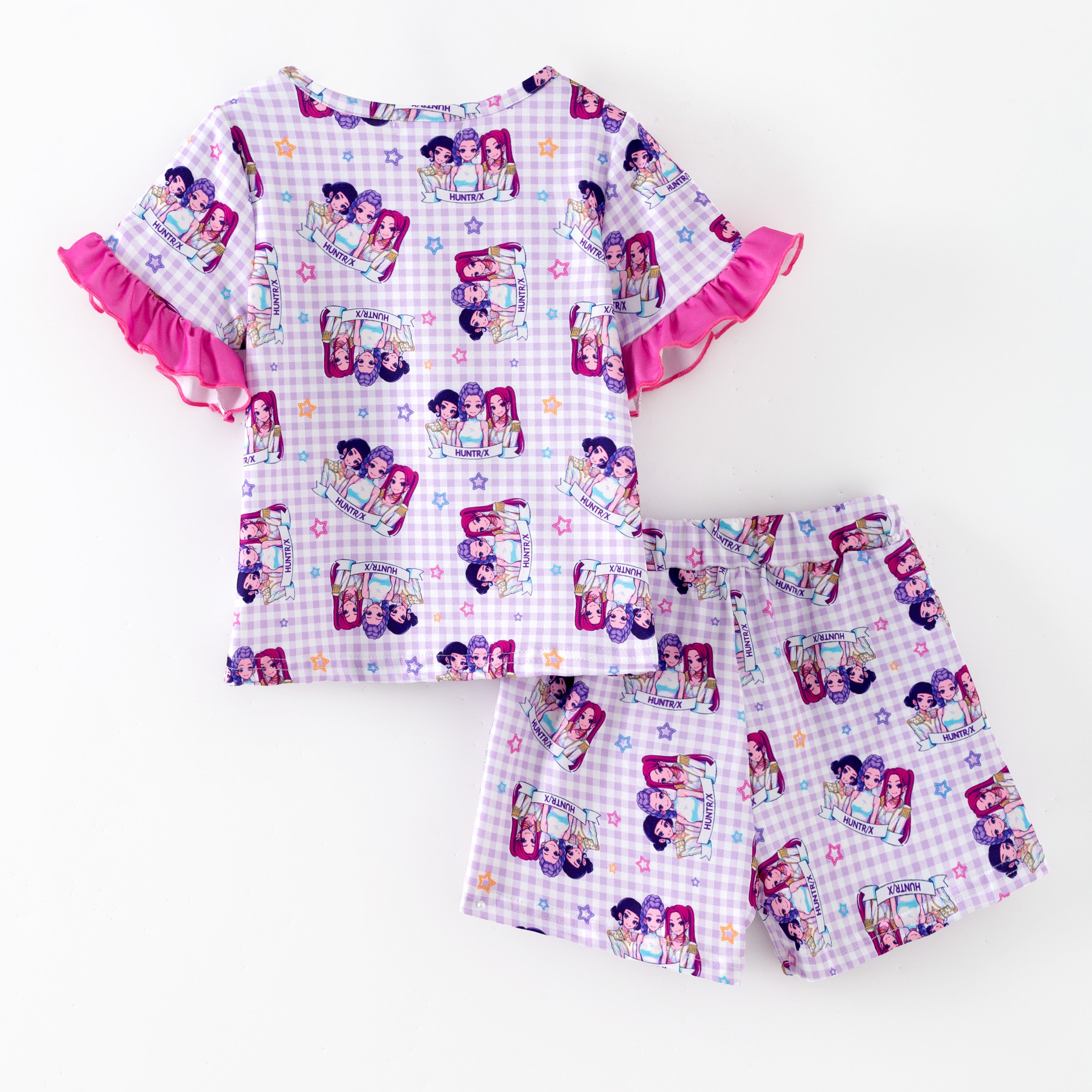 (Pre Order,Prepack Zone)Girls Movie Character Print Pajamas(Mix Size)